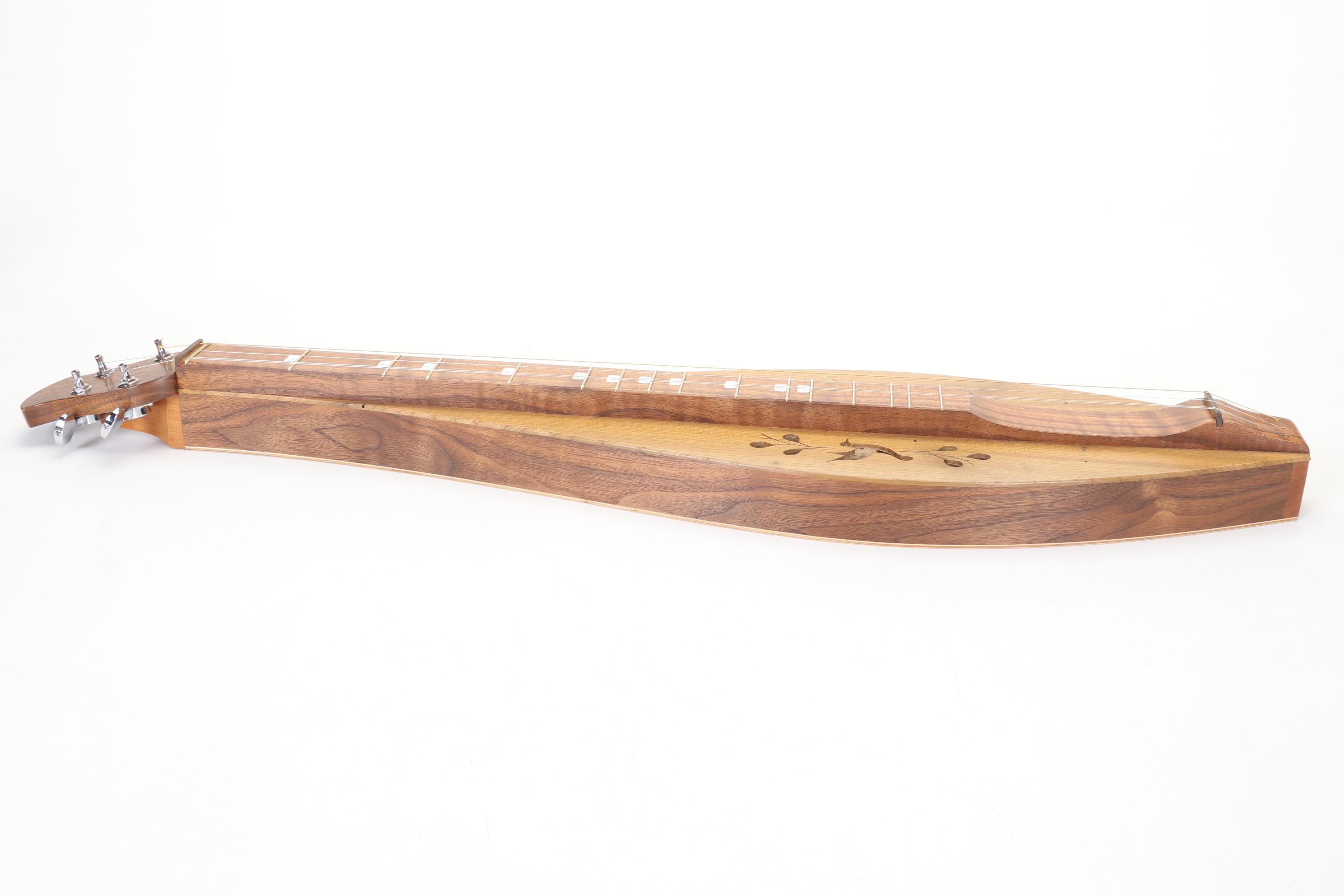 Smoky Mountain Teardrop Walnut, Sassafras, and Birch Dulcimer
