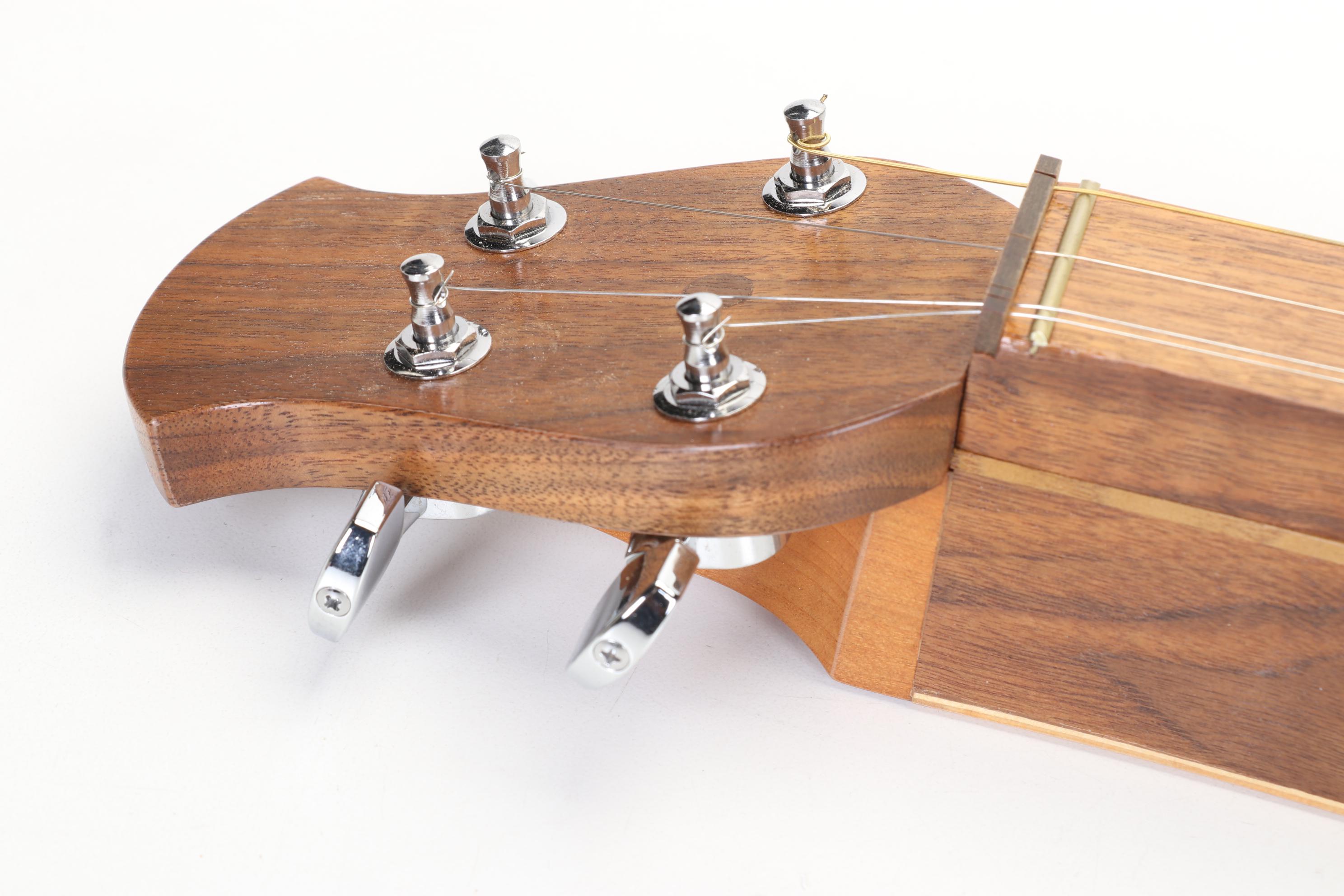 Smoky Mountain Teardrop Walnut, Sassafras, and Birch Dulcimer