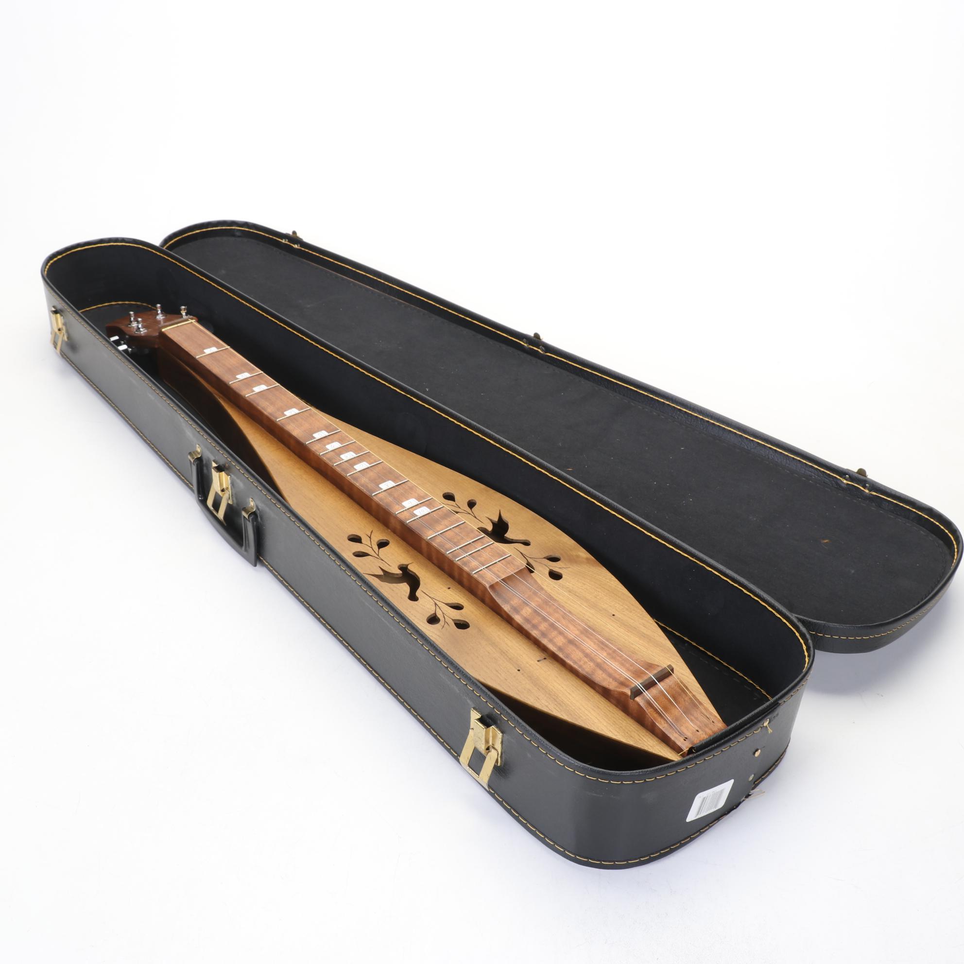 Smoky Mountain Teardrop Walnut, Sassafras, and Birch Dulcimer