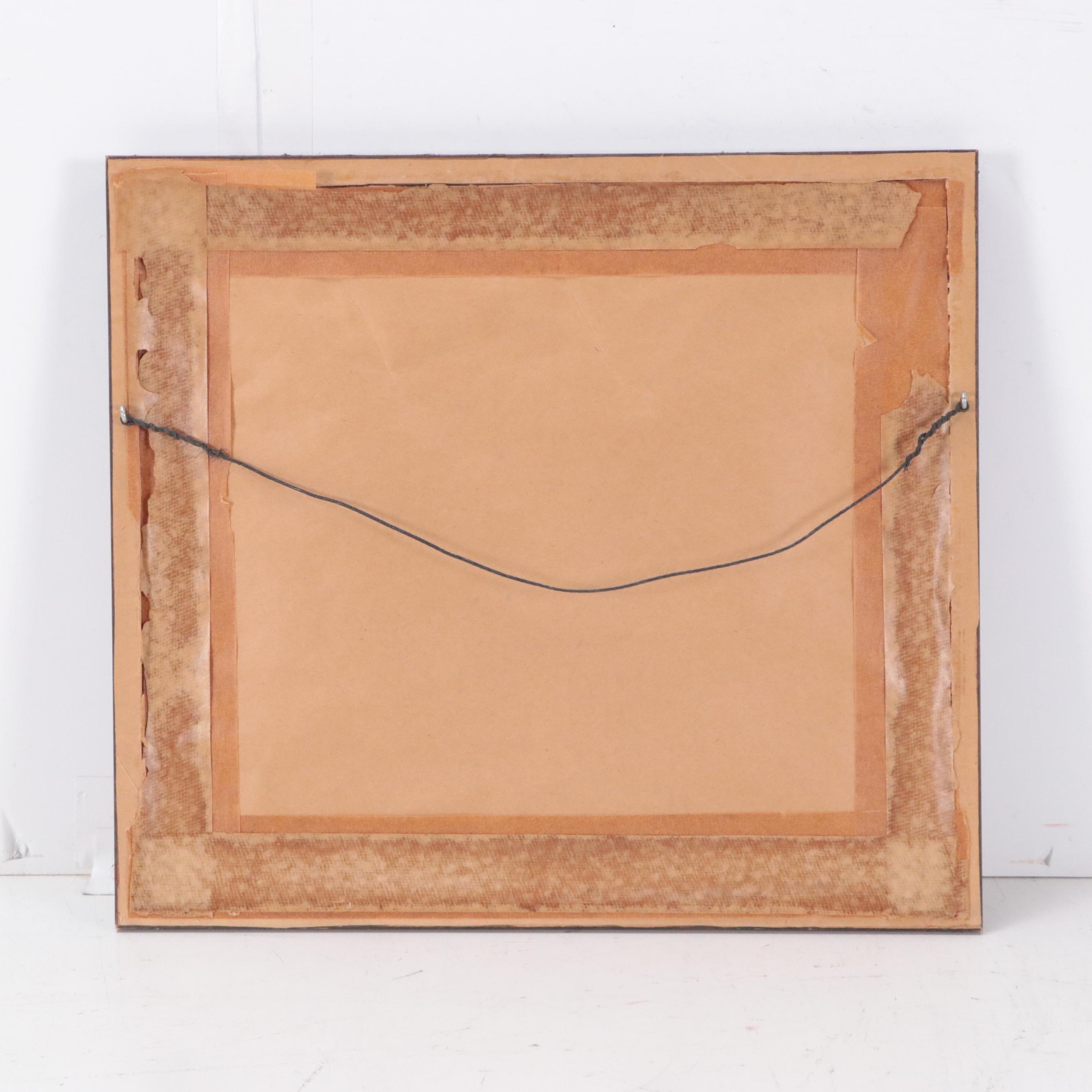 Betty Fischer Watercolor Painting of Daylilies