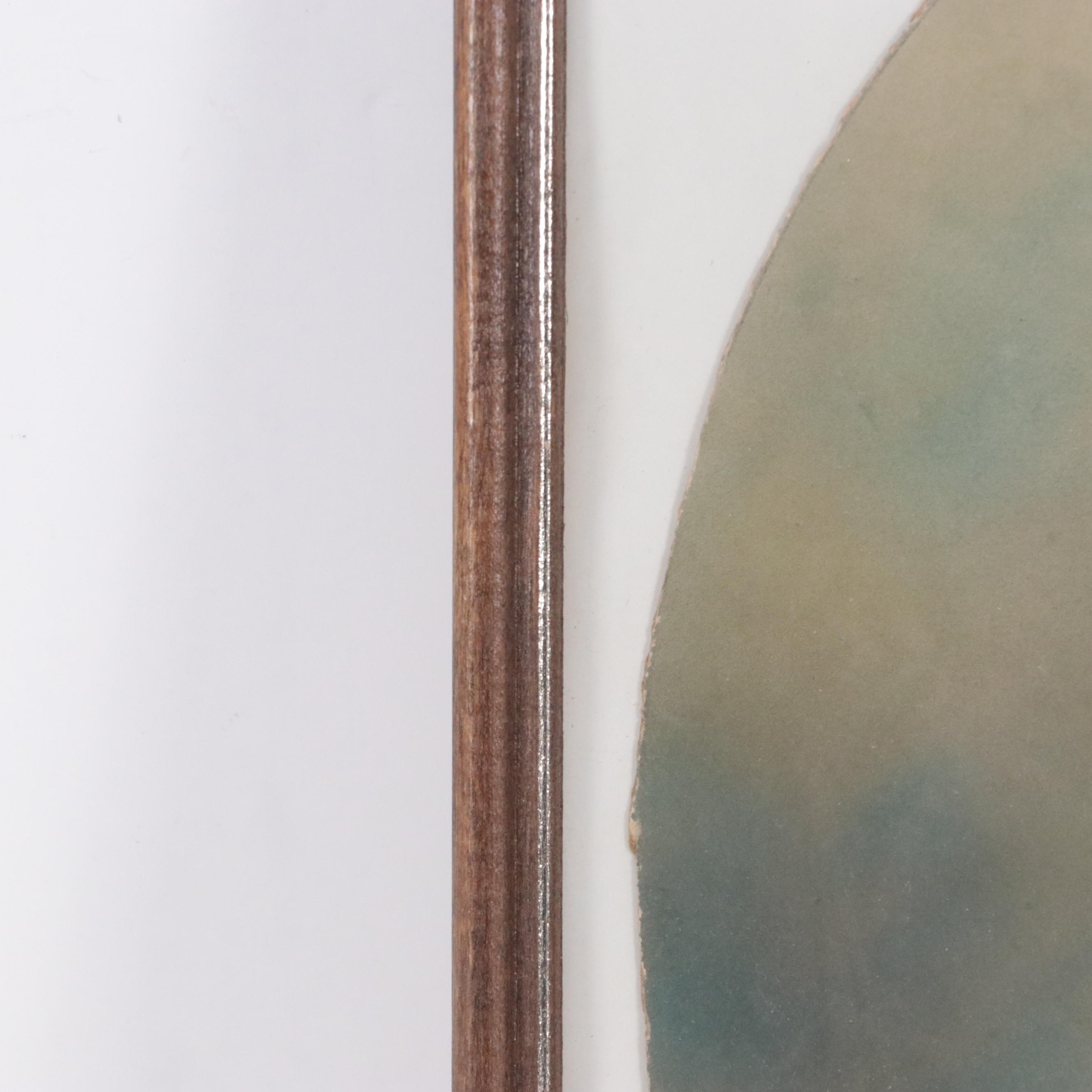 Victorian Crayon Photograph Portrait of Woman, Late 19th/Early 20th Century