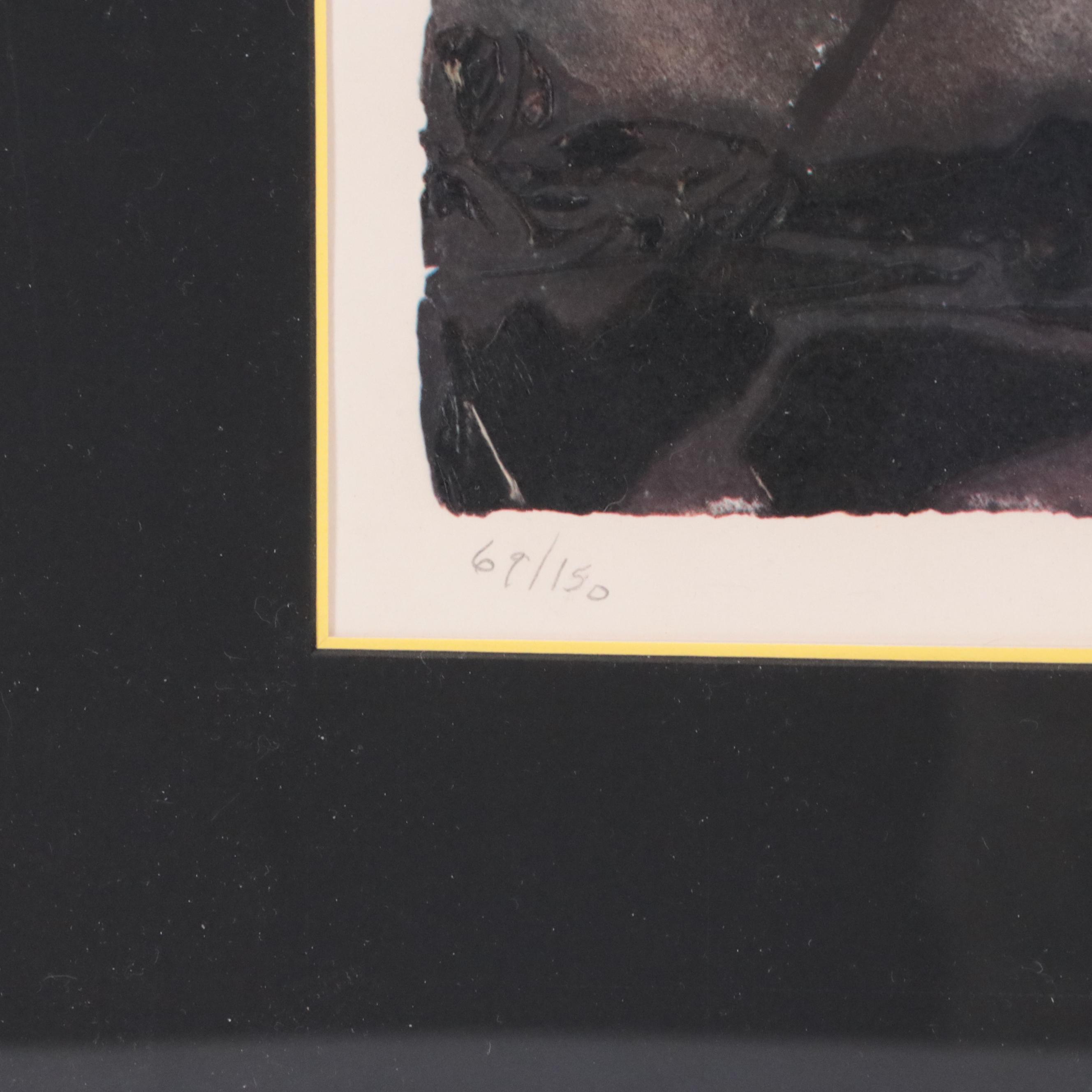 Salvador Dalí Embossed Collotype "Tauromachie (Bullfight II) #4"