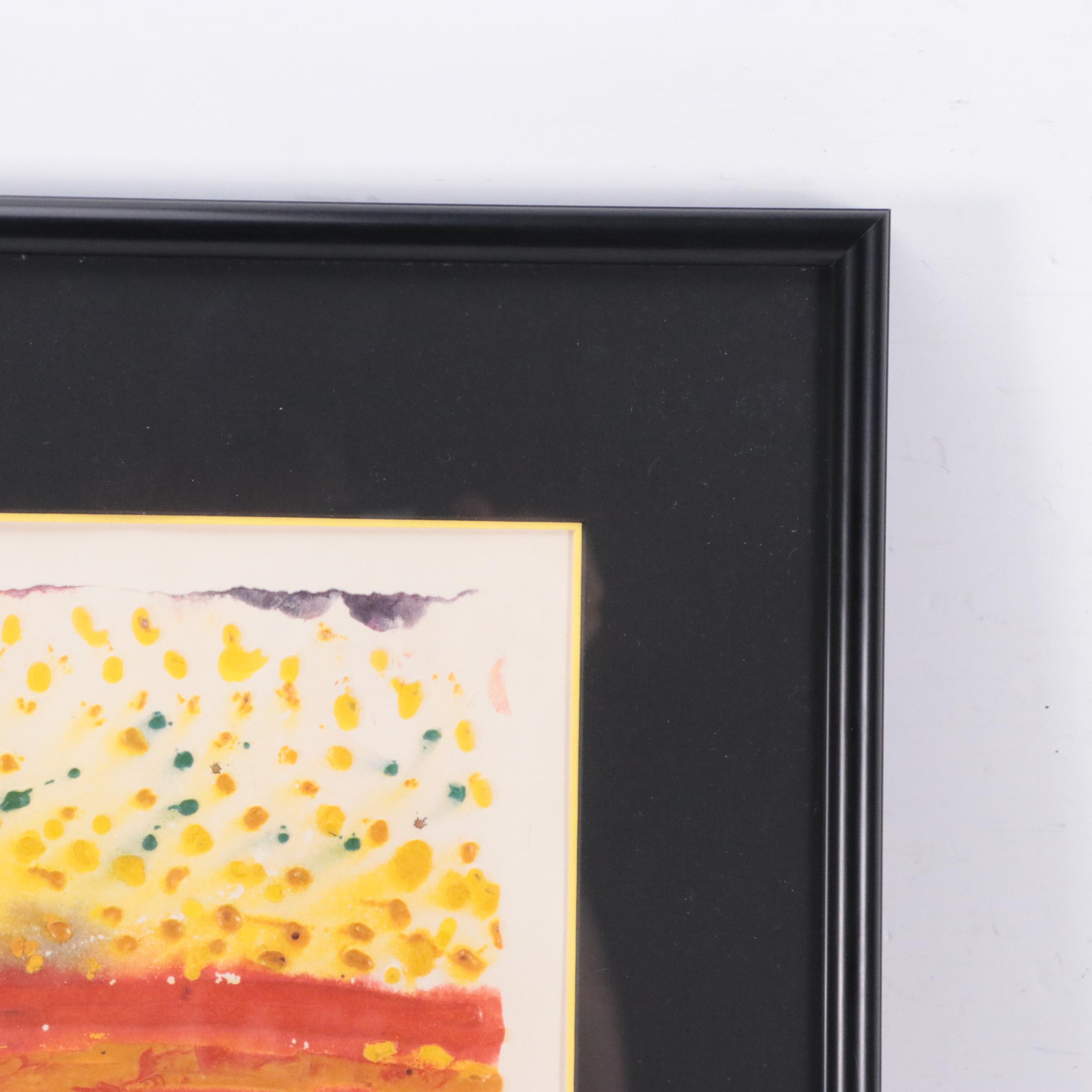 Salvador Dalí Embossed Collotype "Tauromachie (Bullfight II) #4"