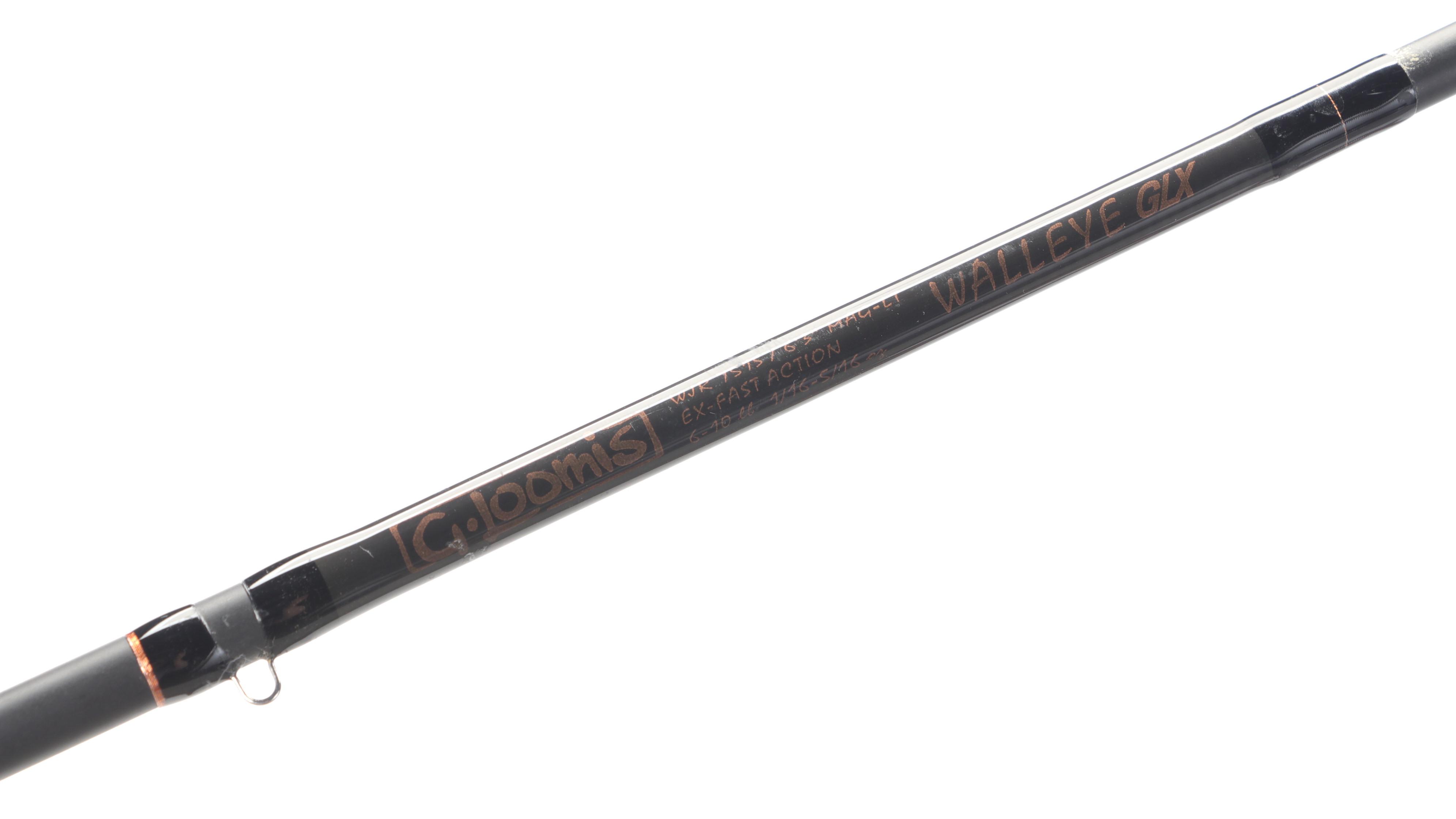 G Loomis Walleye GLX Fishing Rod with Stradic C1 4+ Reel