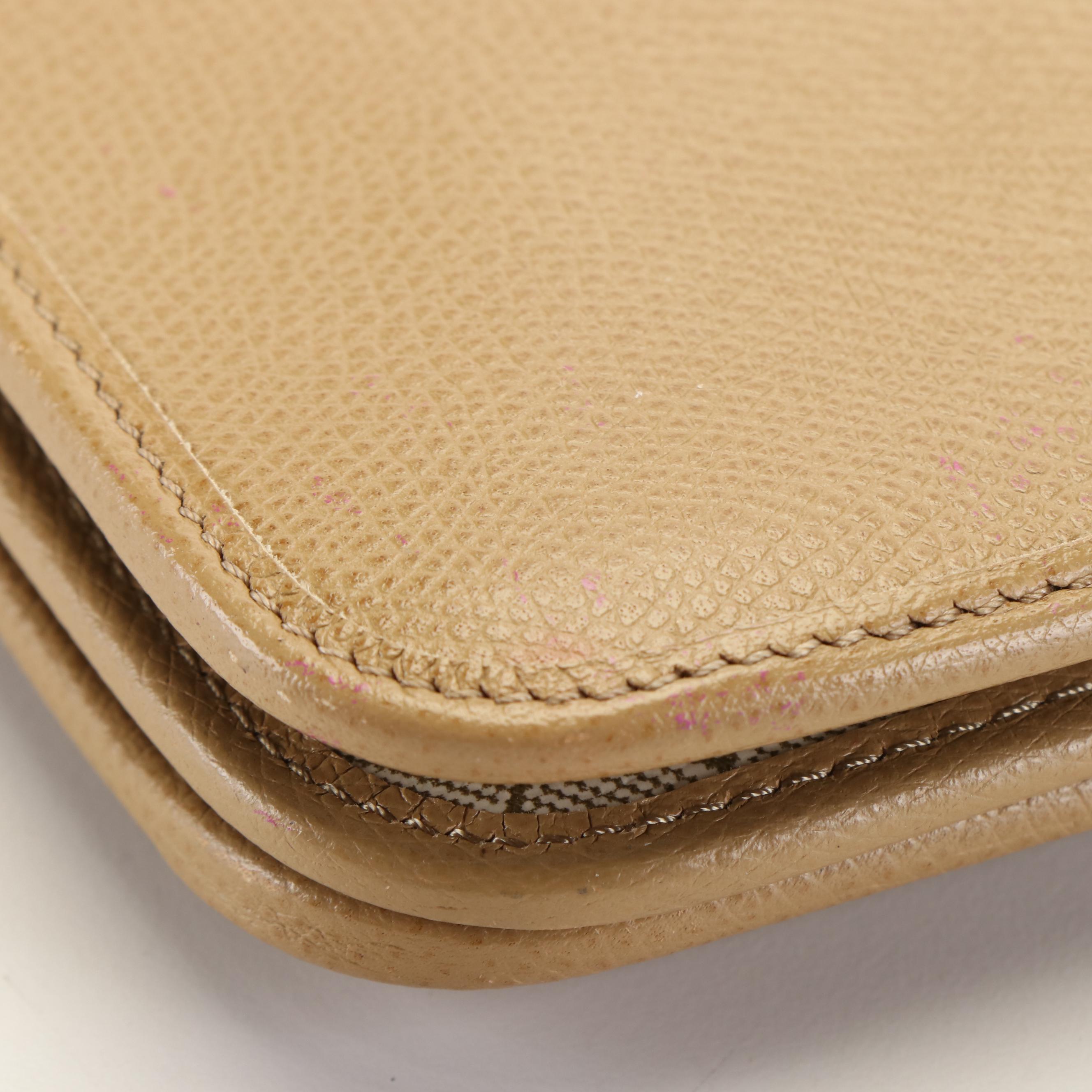 Christian Dior Vintage Leather Chain Shoulder Bag