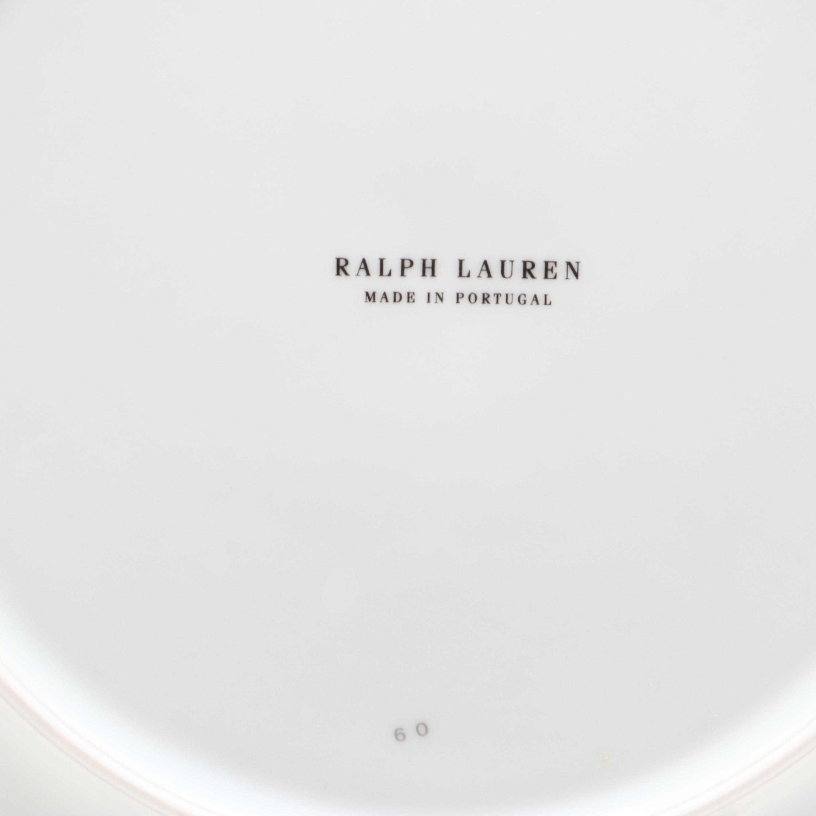 Ralph Lauren Porcelain "Carolyn" Dinnerware