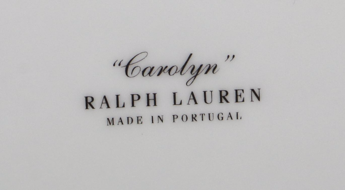 Ralph Lauren Porcelain "Carolyn" Dinnerware