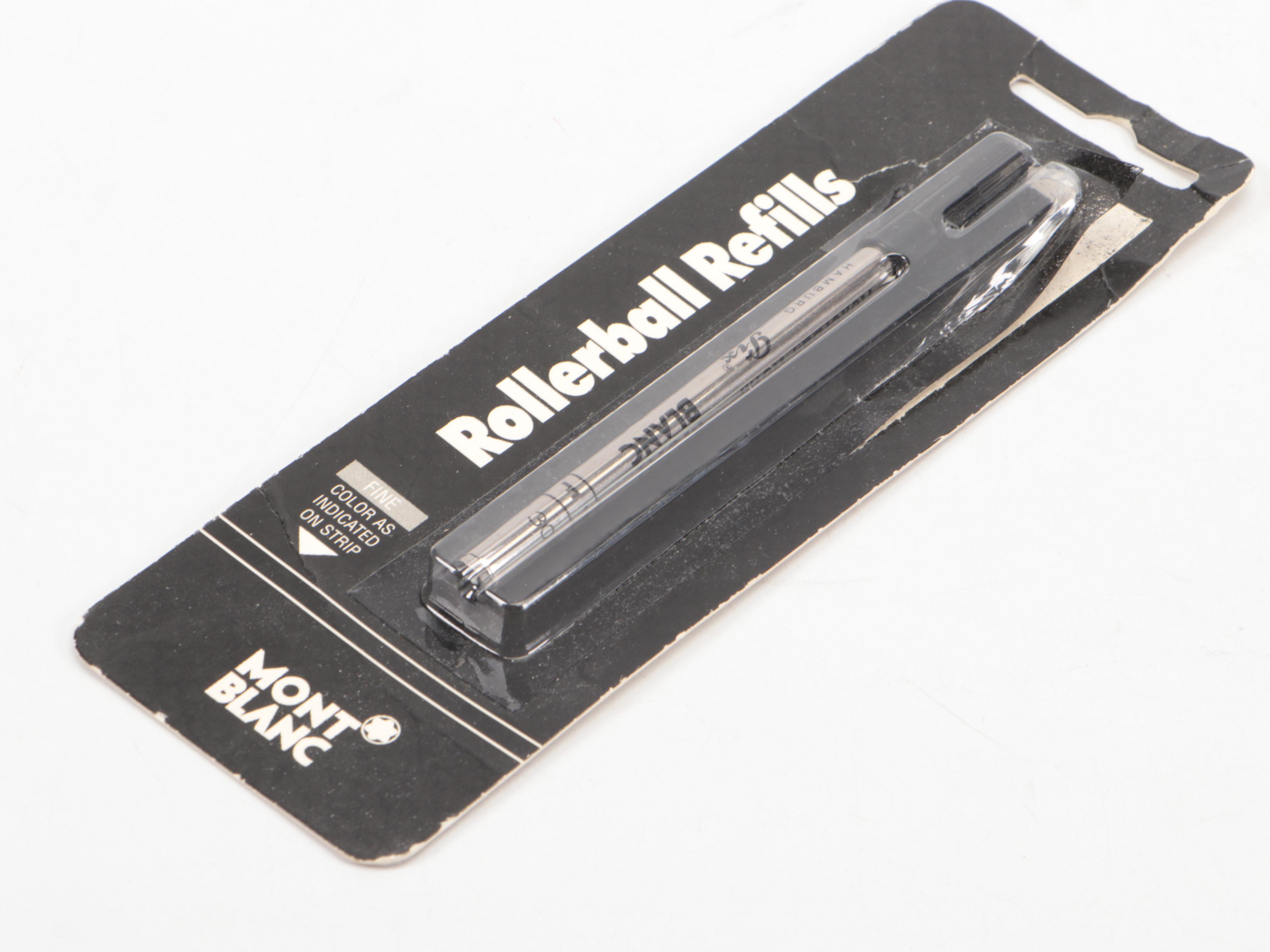 Montblanc Meisterstuck Rollerball Pen and Refill with Moleskine Notebook