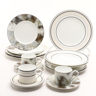 Ralph Lauren "Gwyneth" and "Cafe Stripe Black" Porcelain Teacups and More