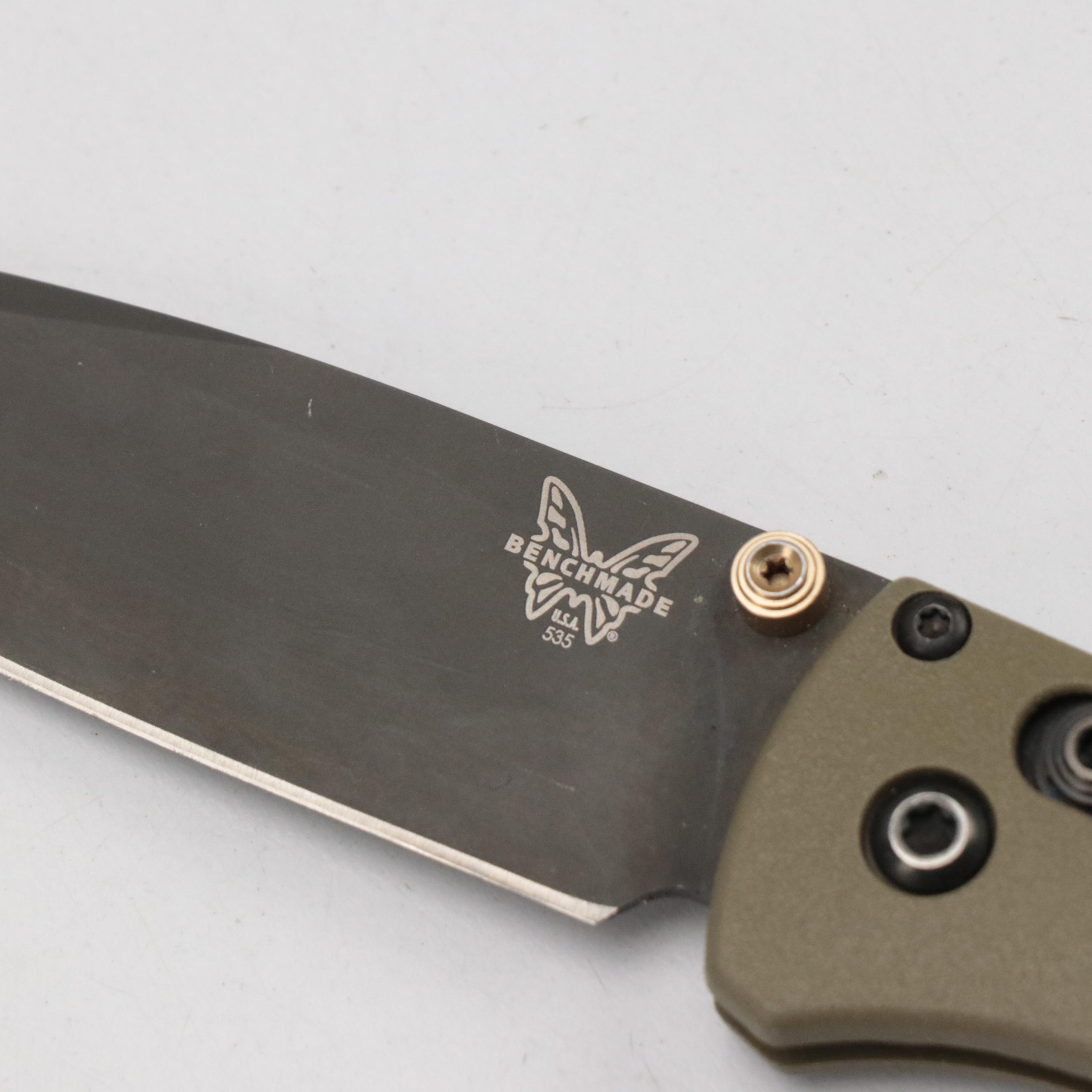 Benchmade "Hunt" Skinner Knife With Sibert and Other Tactical, Folding Knives