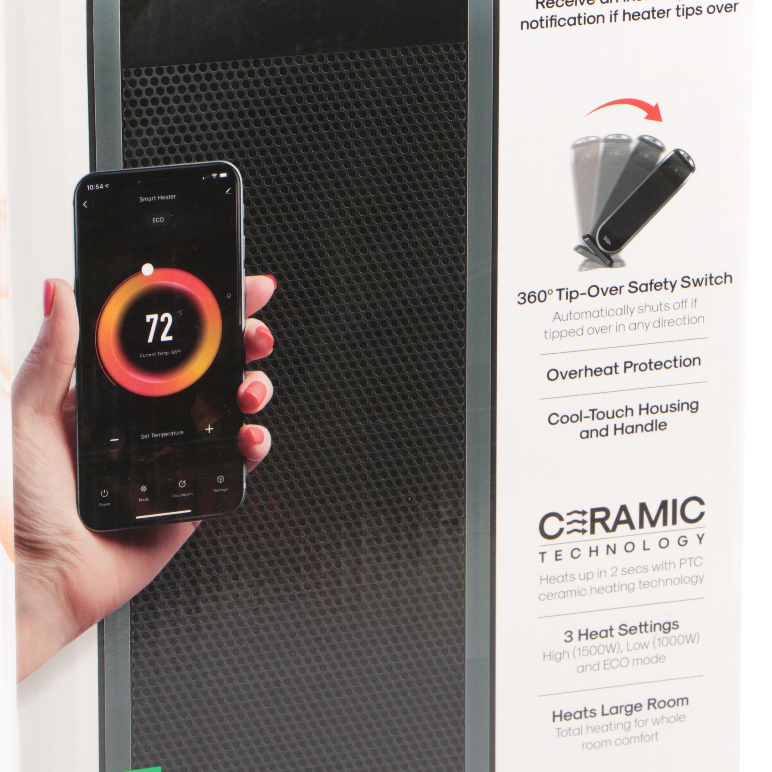 Atomi Comfort Smart Wifi Ceramic Tower Heater