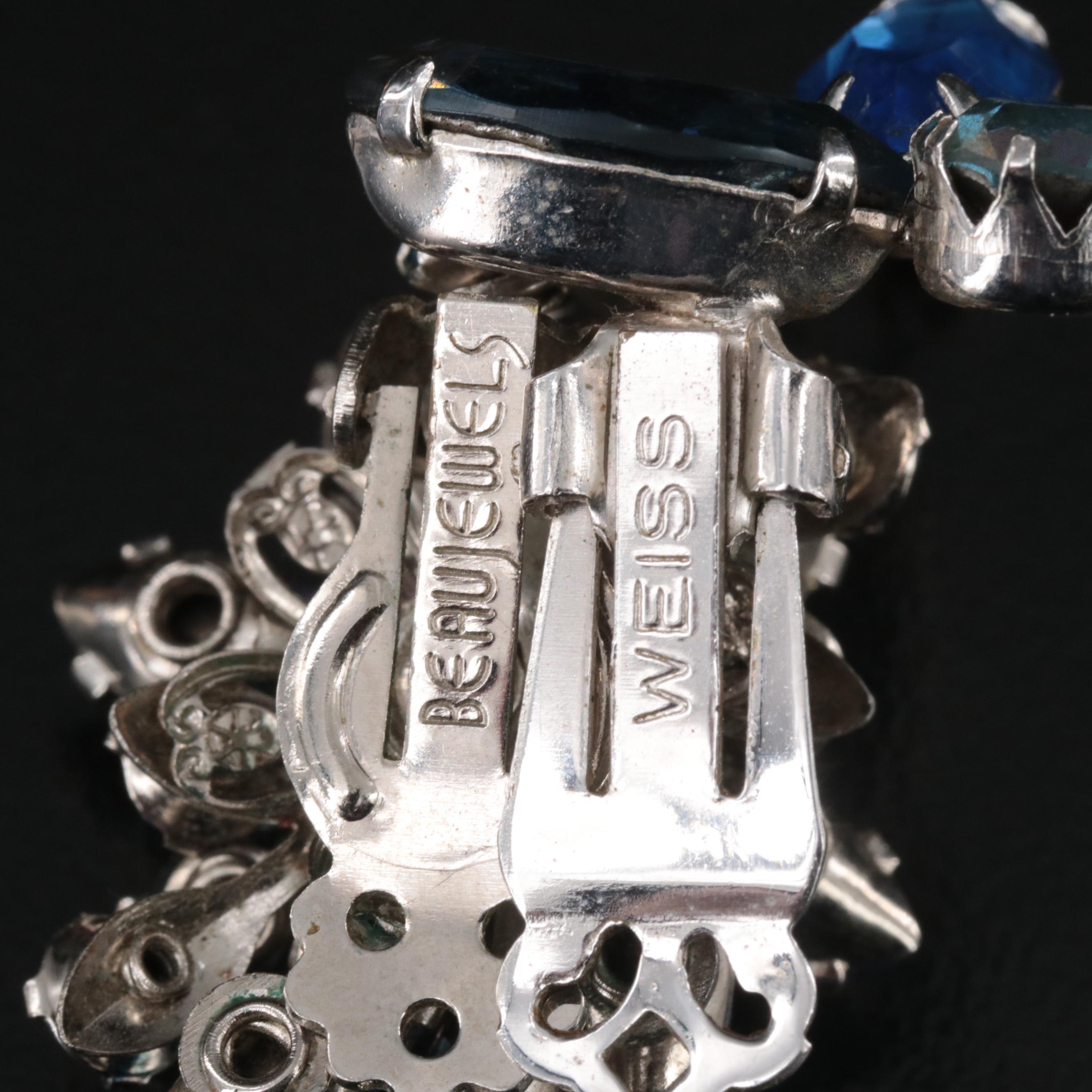 Weiss Featured in Art Glass, Crystal and Rhinestone Vintage Jewelry