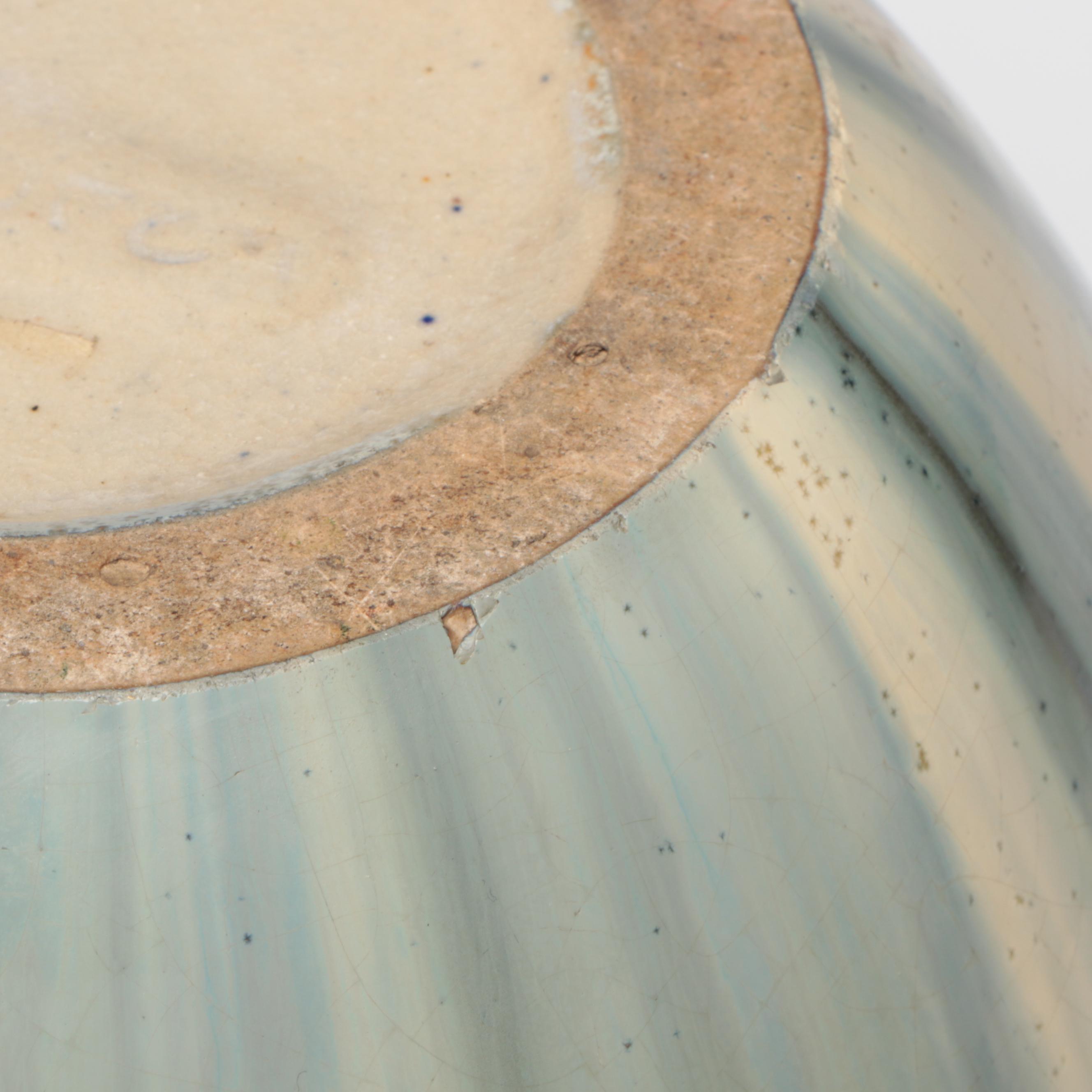 Fulper Pottery Earthenware Amphora Vessel With Drip Glaze, Early 20th C.