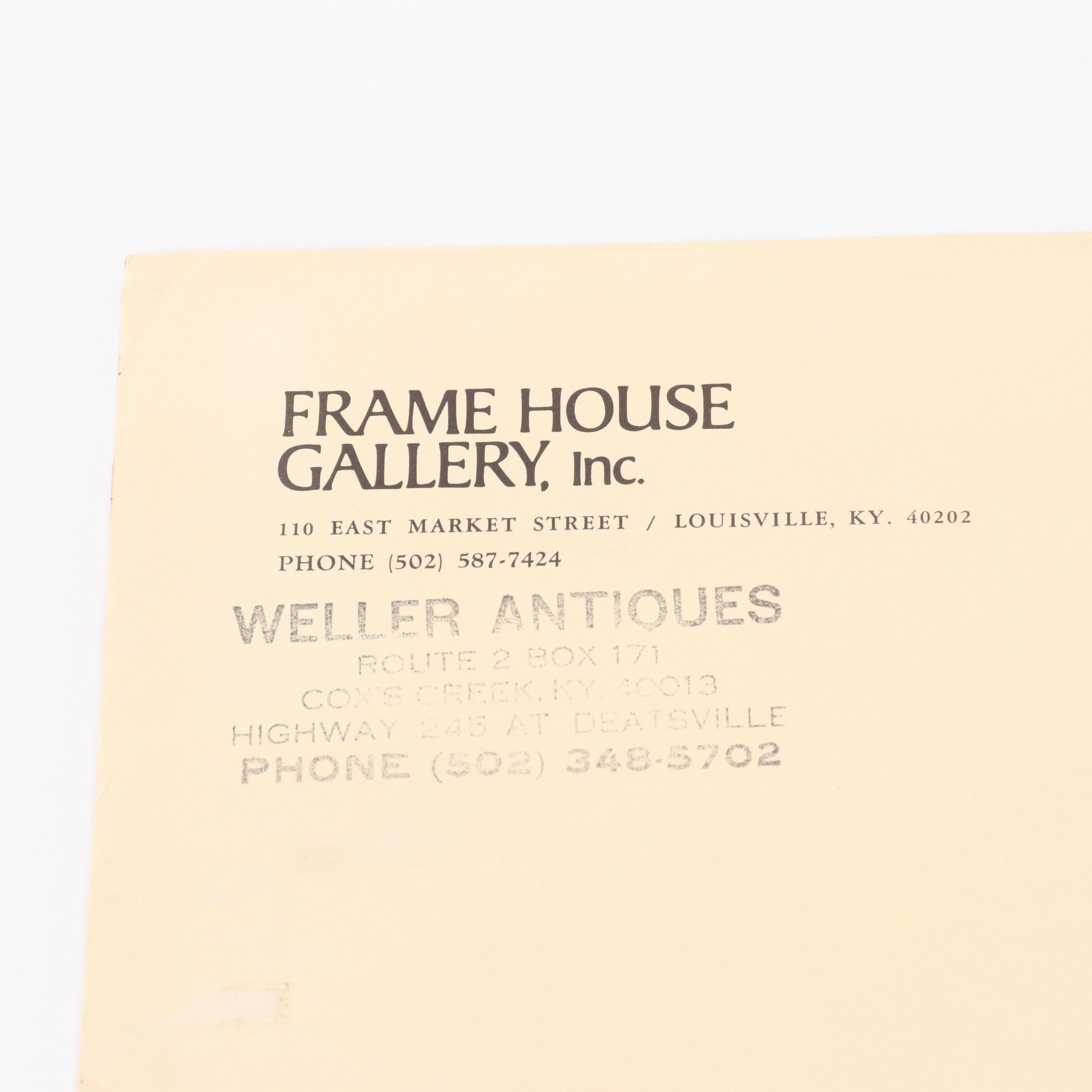 Charley Harper Serigraph "Raccpack," 1975