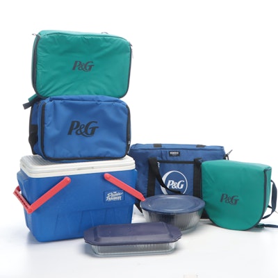 Igloo Picnic Basket with Procter & Gamble Picnic Coolers