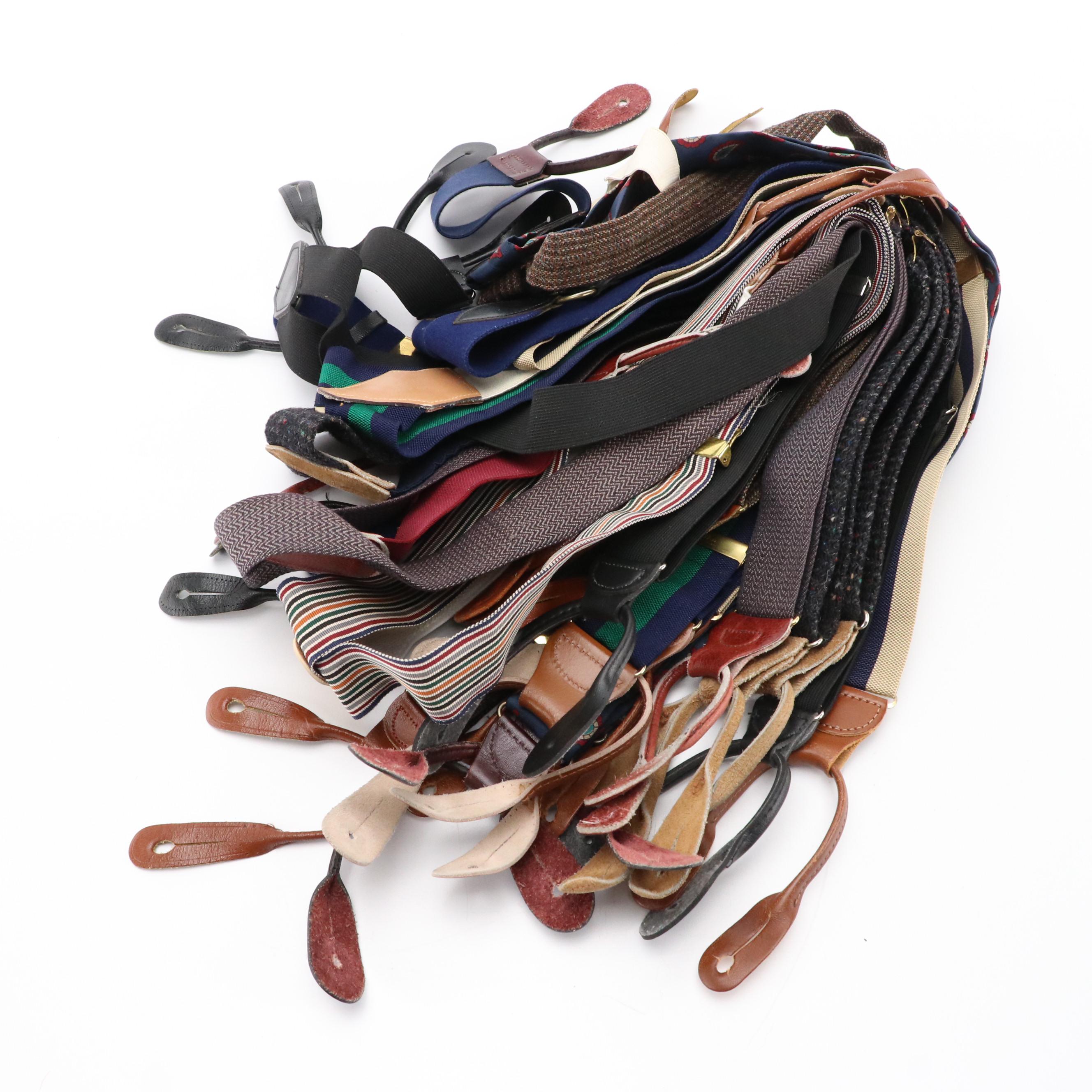 CAS, Sulka, Brooks Brothers, Thurston, and Other Suspenders