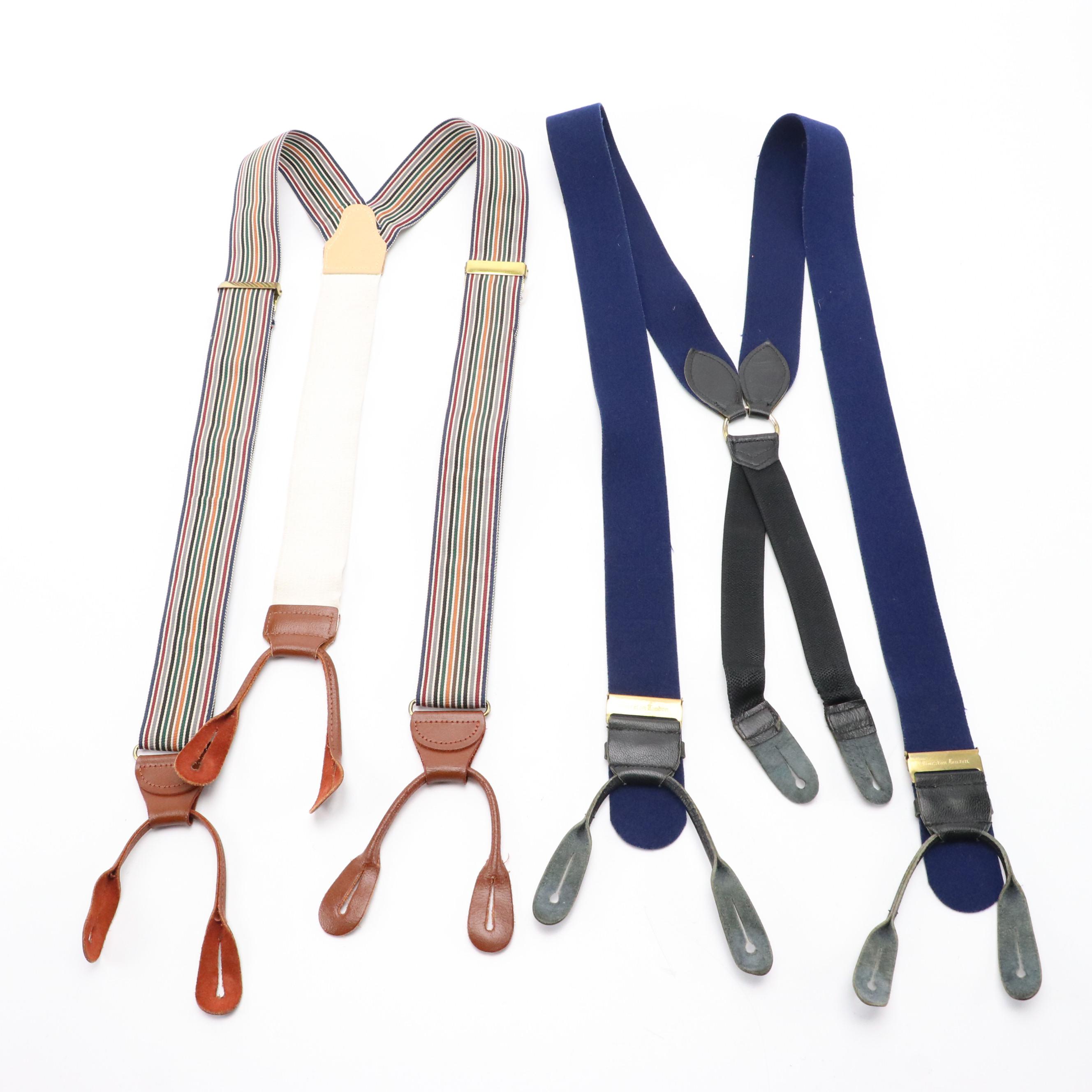 CAS, Sulka, Brooks Brothers, Thurston, and Other Suspenders