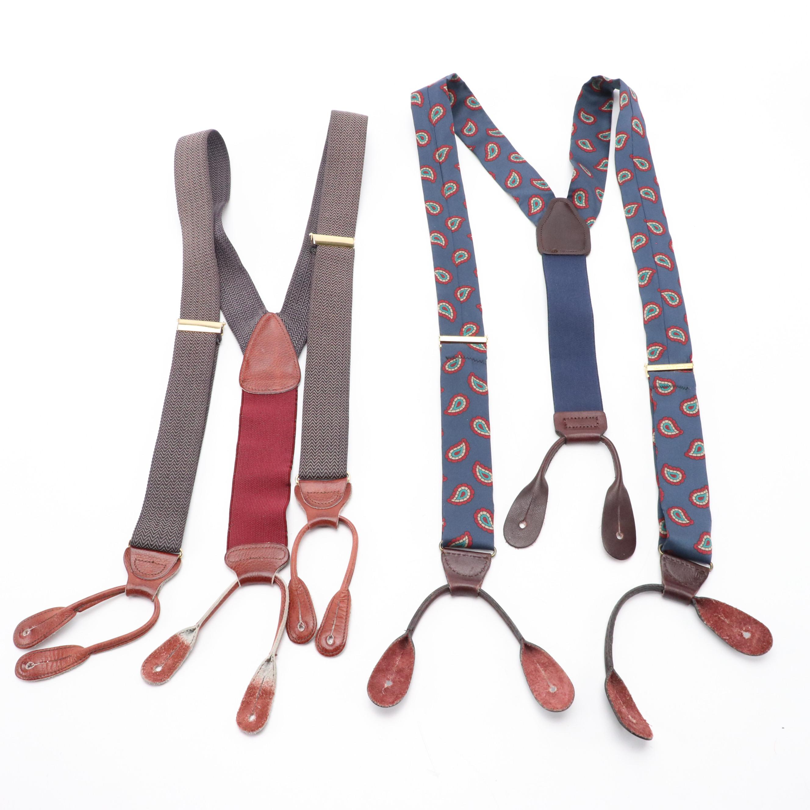 CAS, Sulka, Brooks Brothers, Thurston, and Other Suspenders