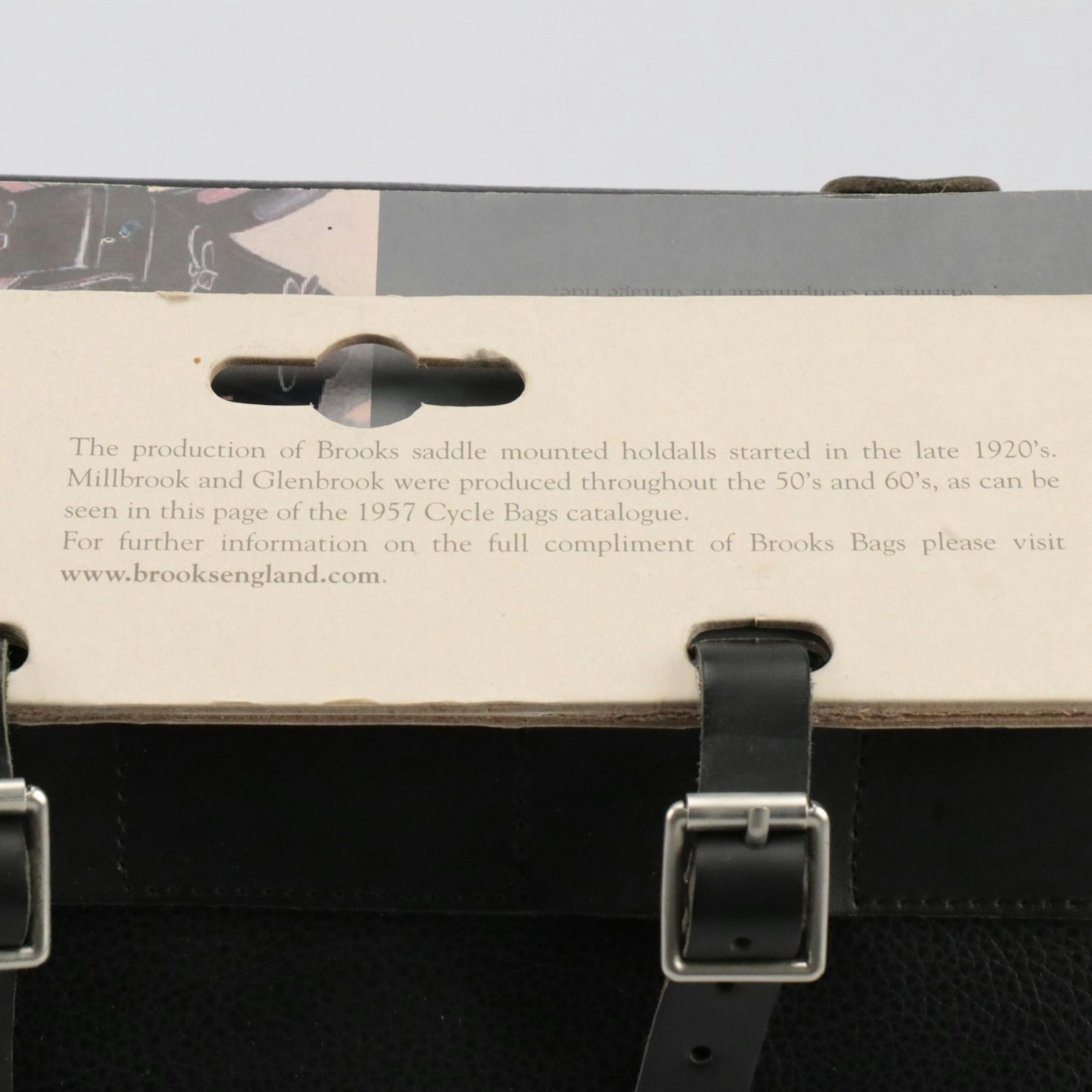 Bike Saddle Brooks Millbrook Holdall Challenge Saddle BROOKS