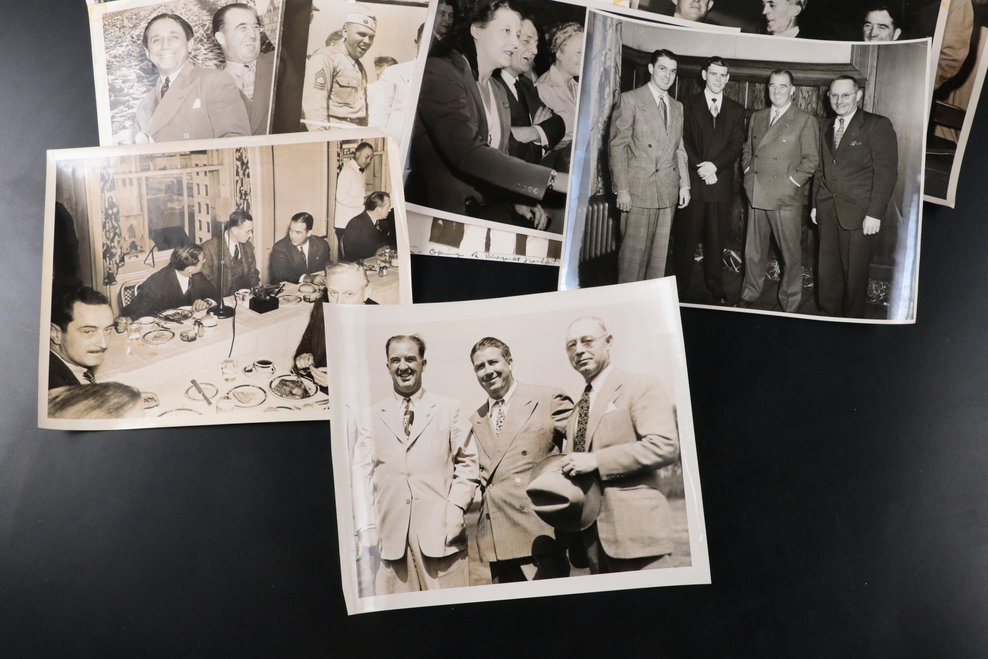 Photographs of Albert Benjamin "Happy" Chandler and More, Mid to Late 20th C.