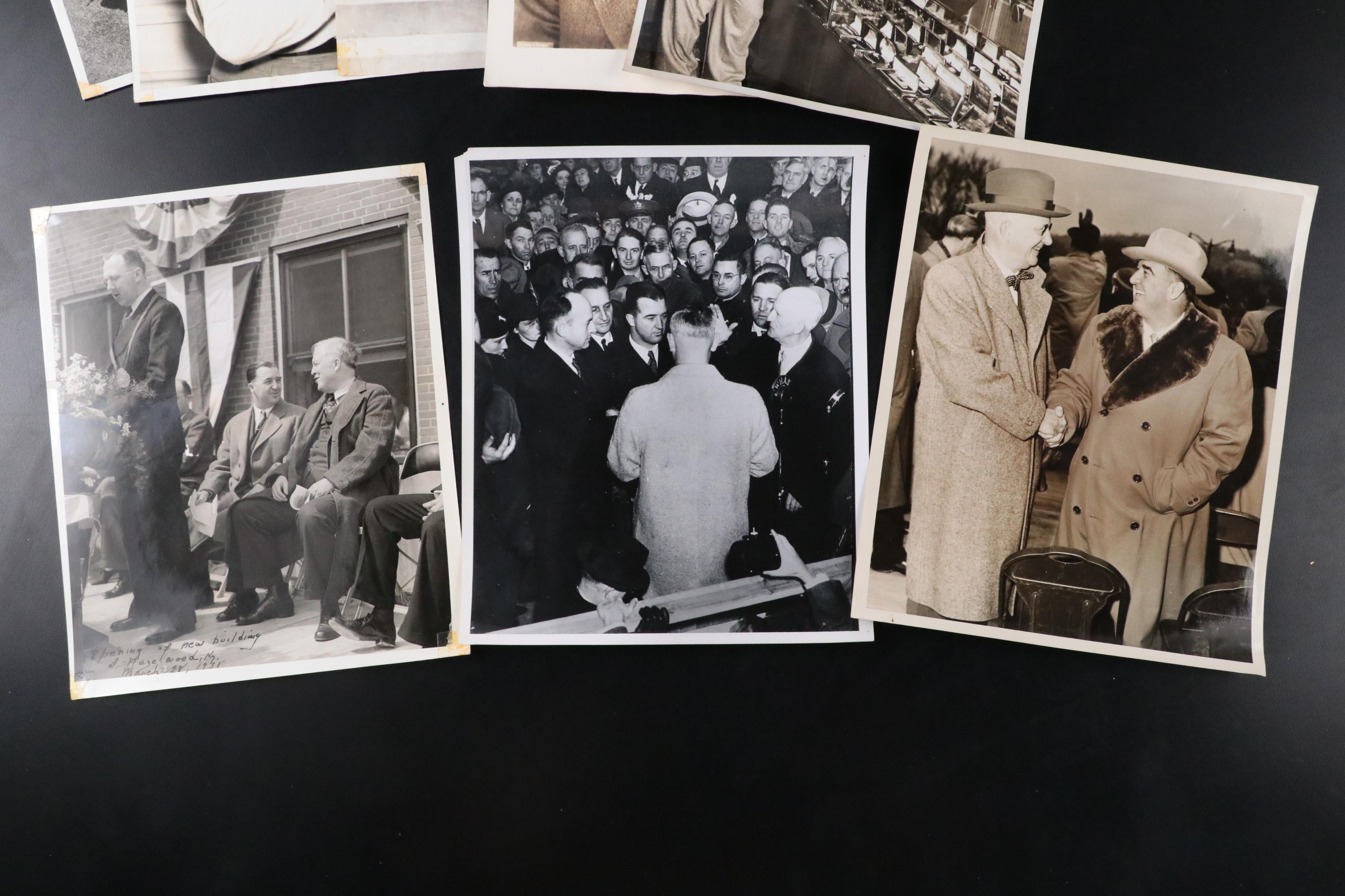 Photographs of Albert Benjamin "Happy" Chandler and More, Mid to Late 20th C.