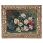Faino Oil Painting of Still Life with Flowers