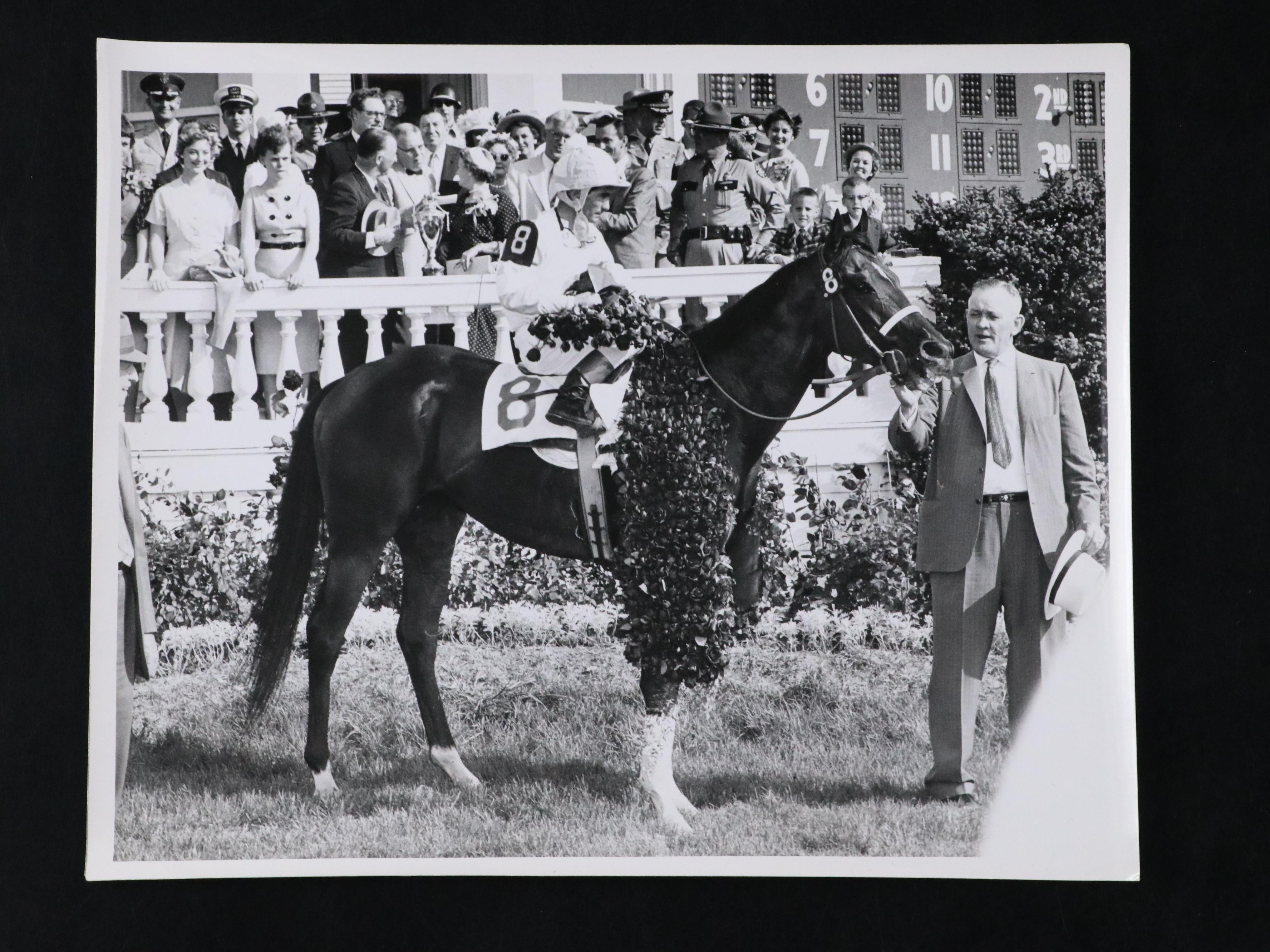 Photos of Kentucky Derby Winner Tomy Lee, Bill Shoemaker and Fred Turner, 1959