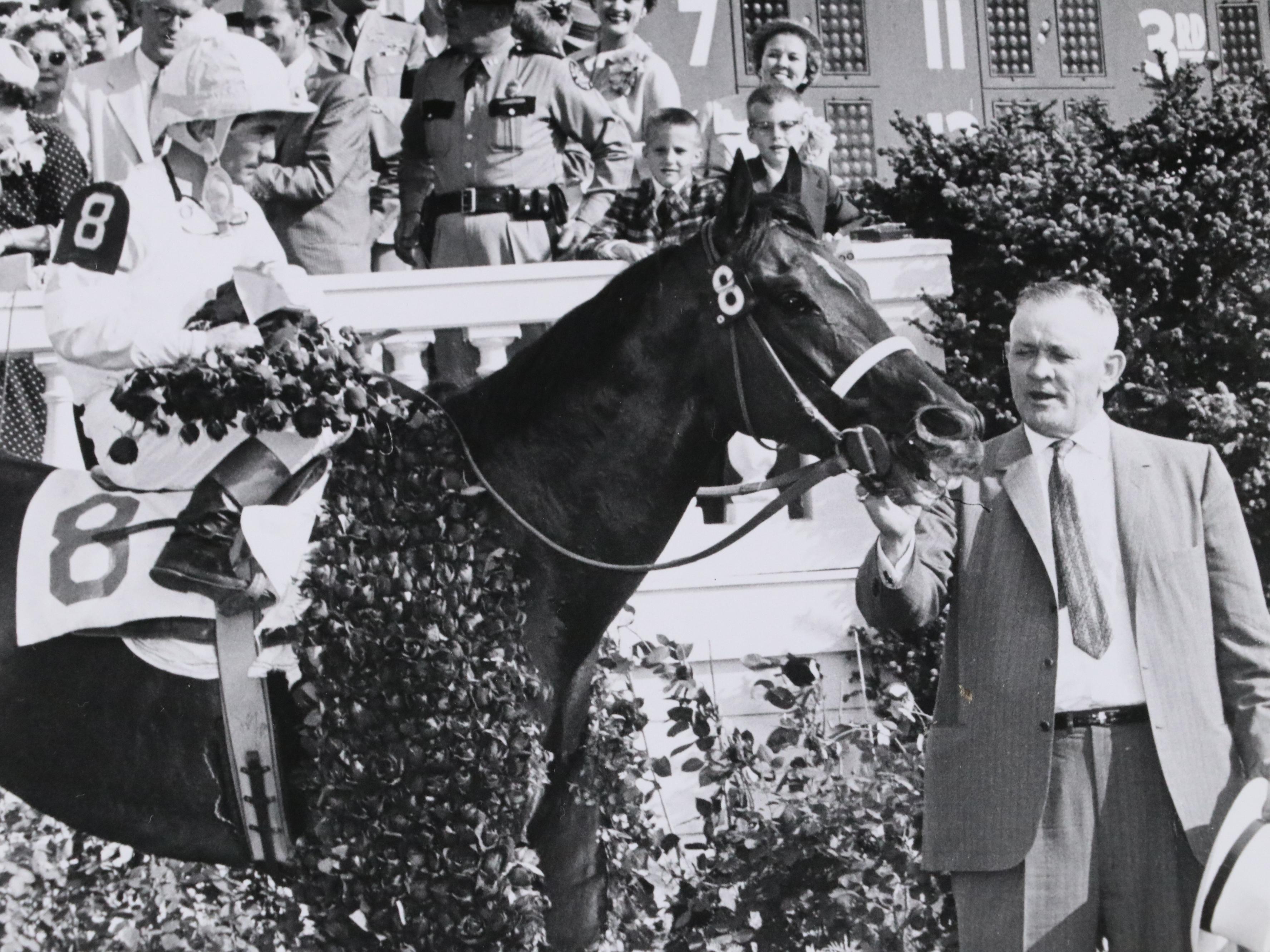 Photos of Kentucky Derby Winner Tomy Lee, Bill Shoemaker and Fred Turner, 1959