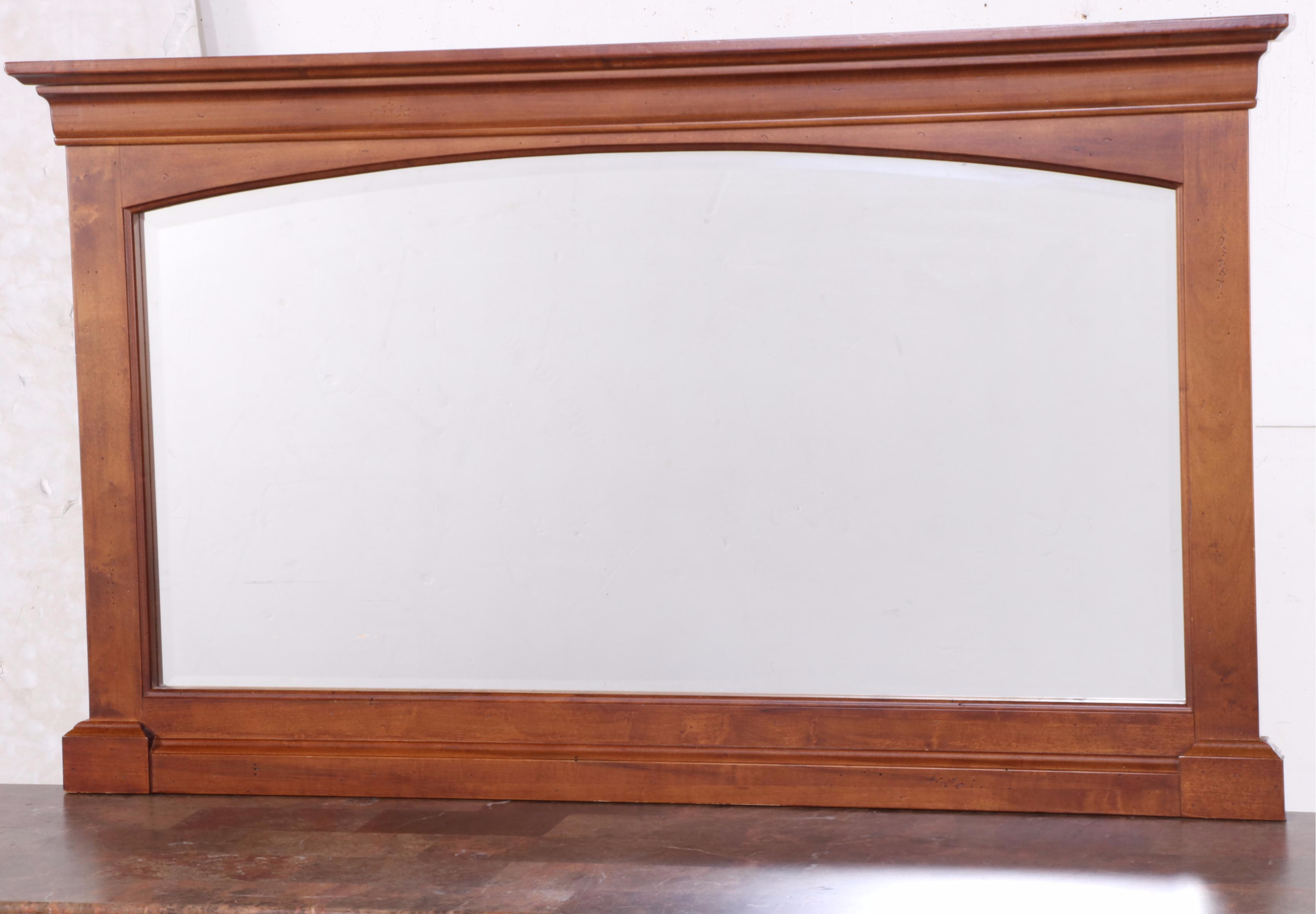 Chris Madden for Bassett Louis Philippe Style Cherrywood & Stone Top Dresser