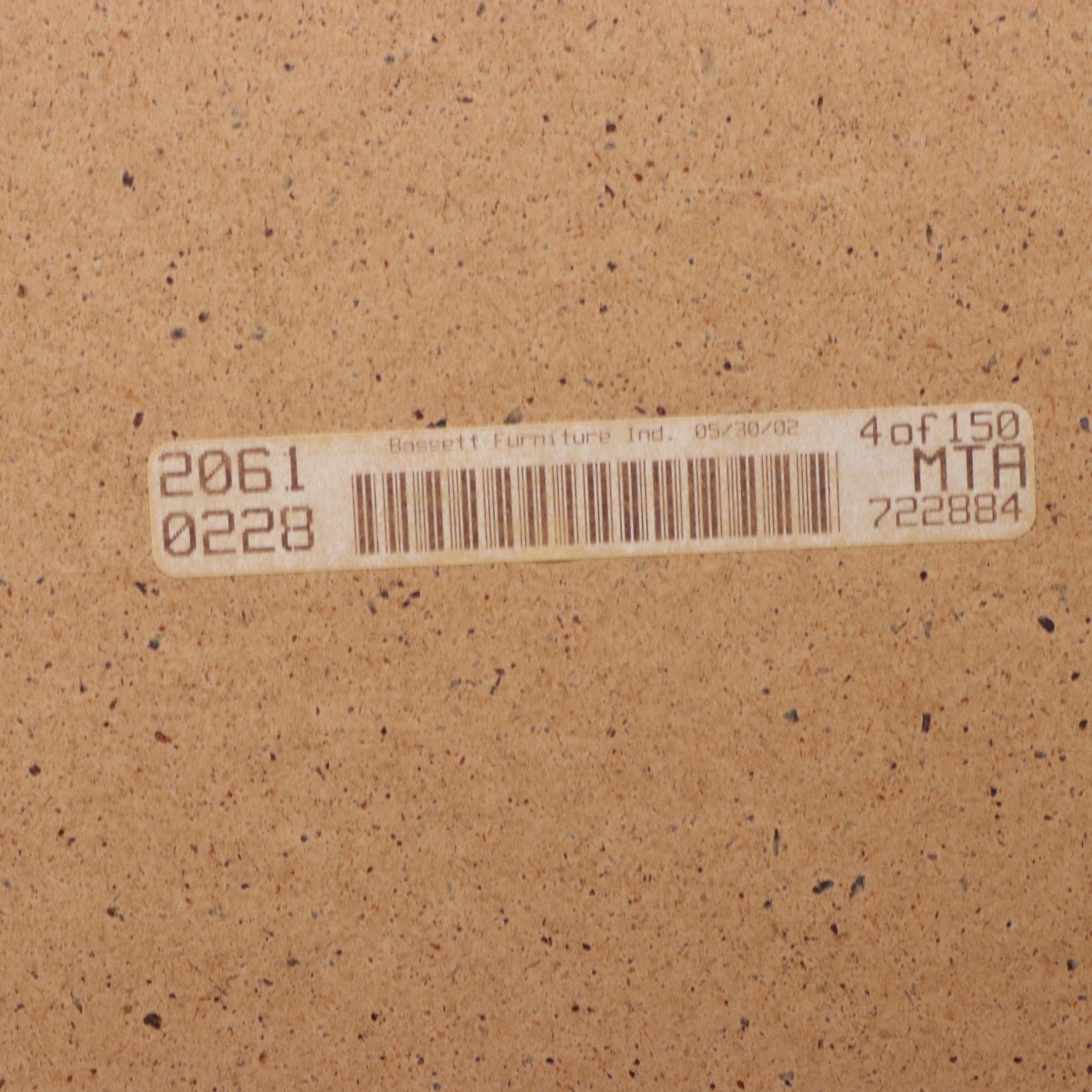 Chris Madden for Bassett Louis Philippe Style Cherrywood & Stone Top Dresser