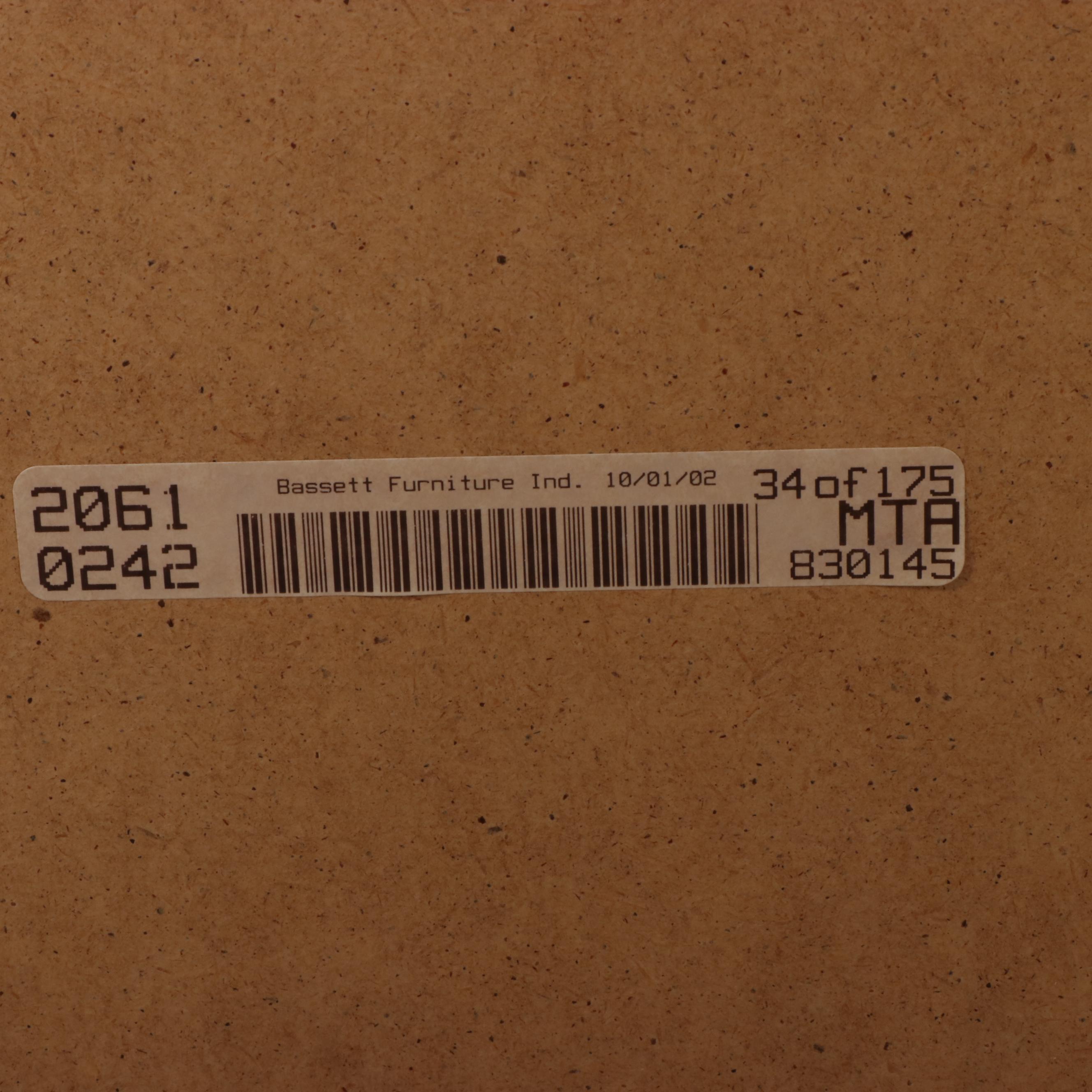 Chris Madden for Bassett Louis Philippe Style Cherrywood & Stone Top Dresser