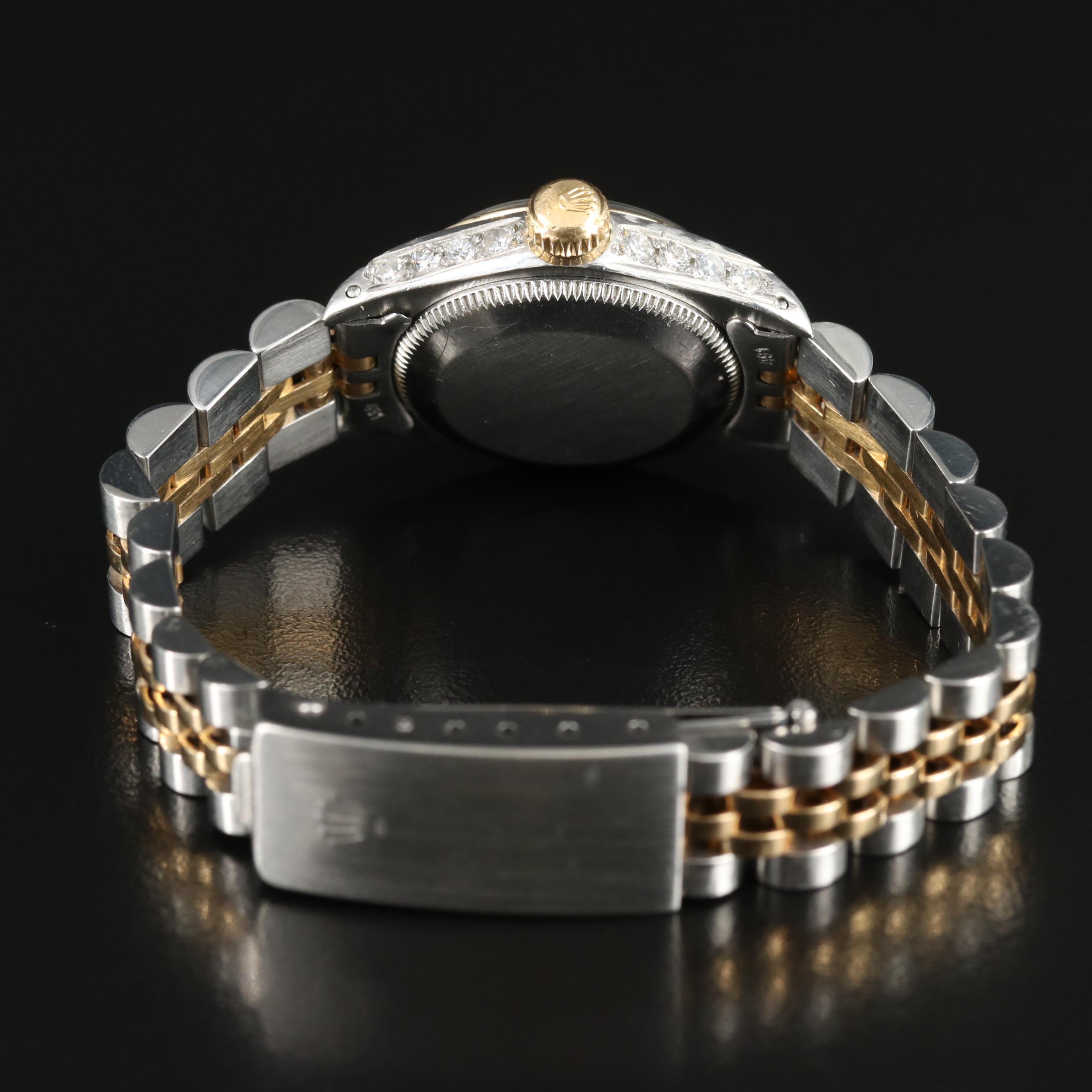 1981 Rolex Oyster Perpetual Zephyr Dial and Bezel Watch