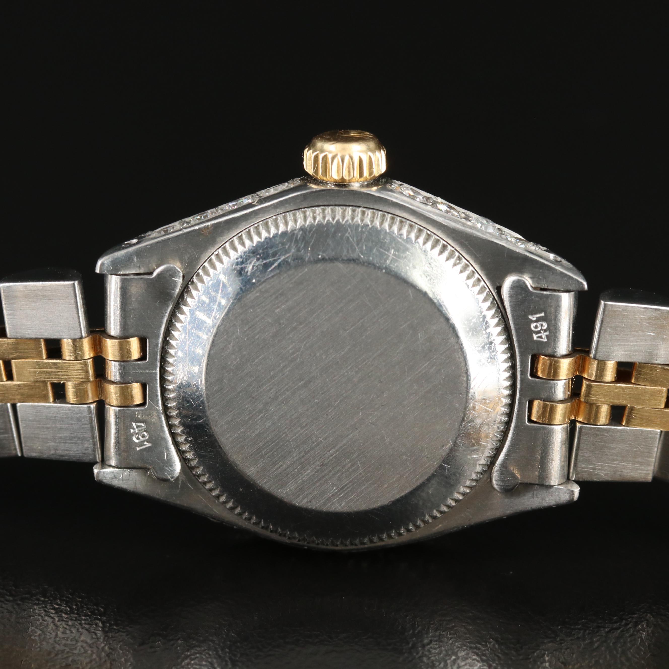 1981 Rolex Oyster Perpetual Zephyr Dial and Bezel Watch