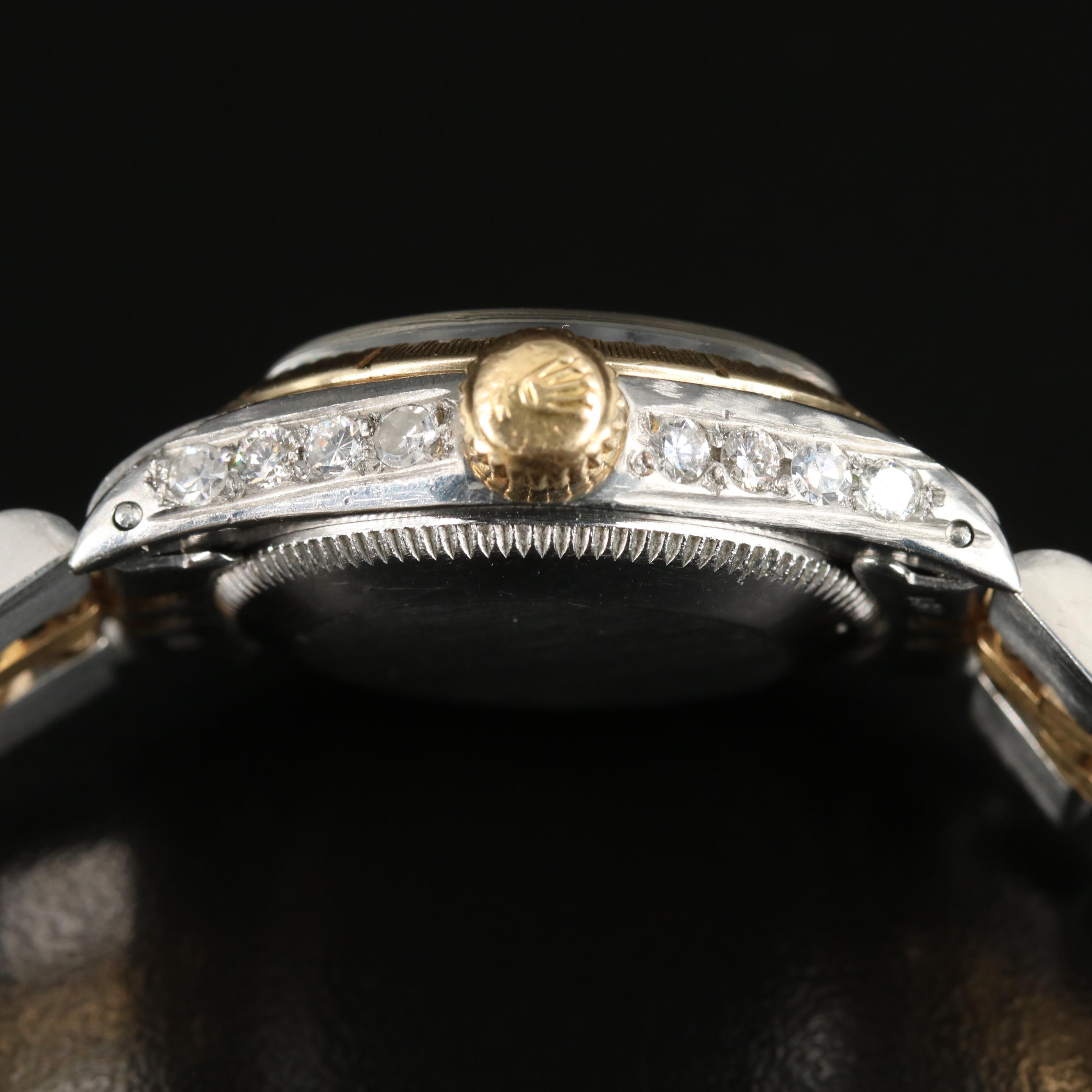 1981 Rolex Oyster Perpetual Zephyr Dial and Bezel Watch