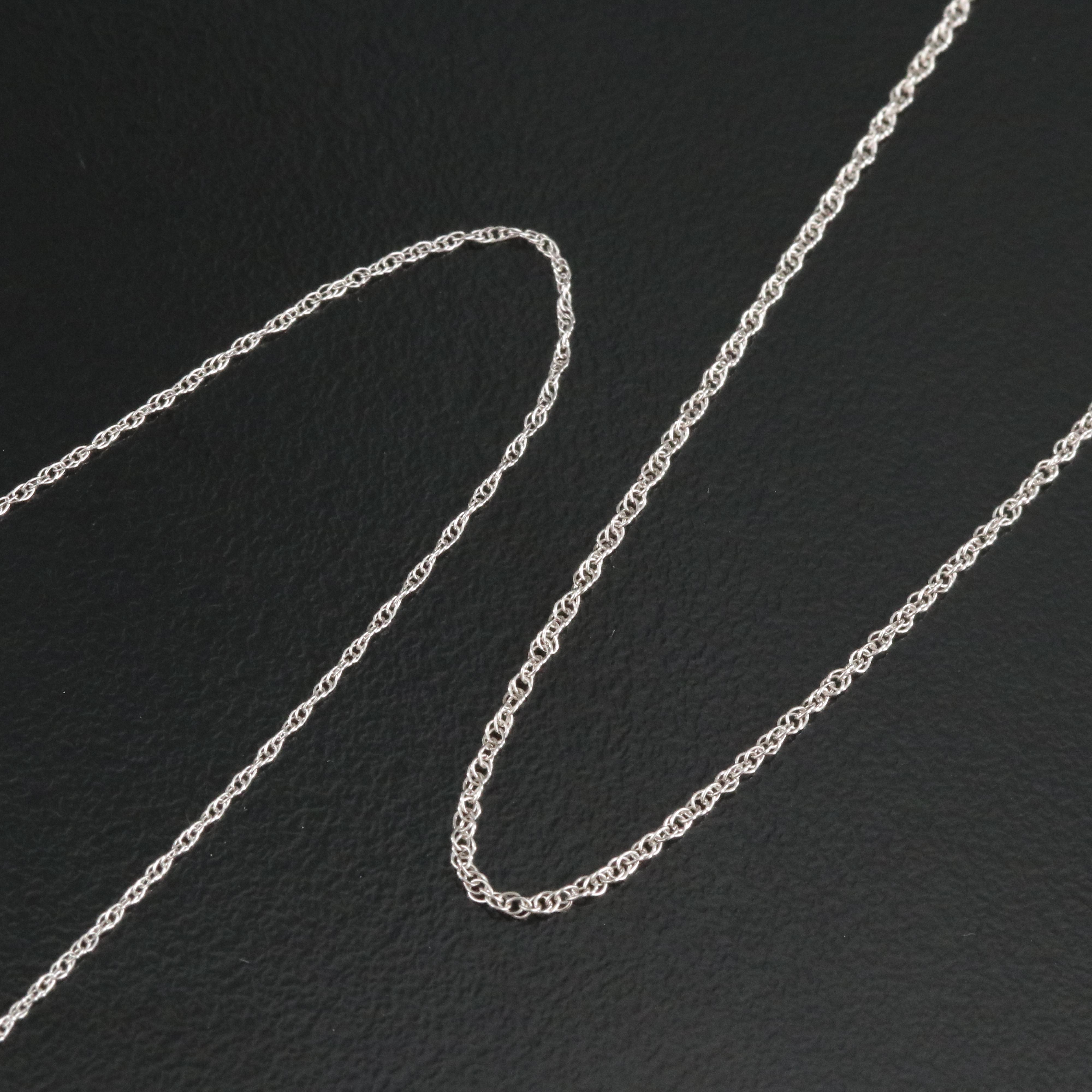 10K Necklace and 14K Necklace