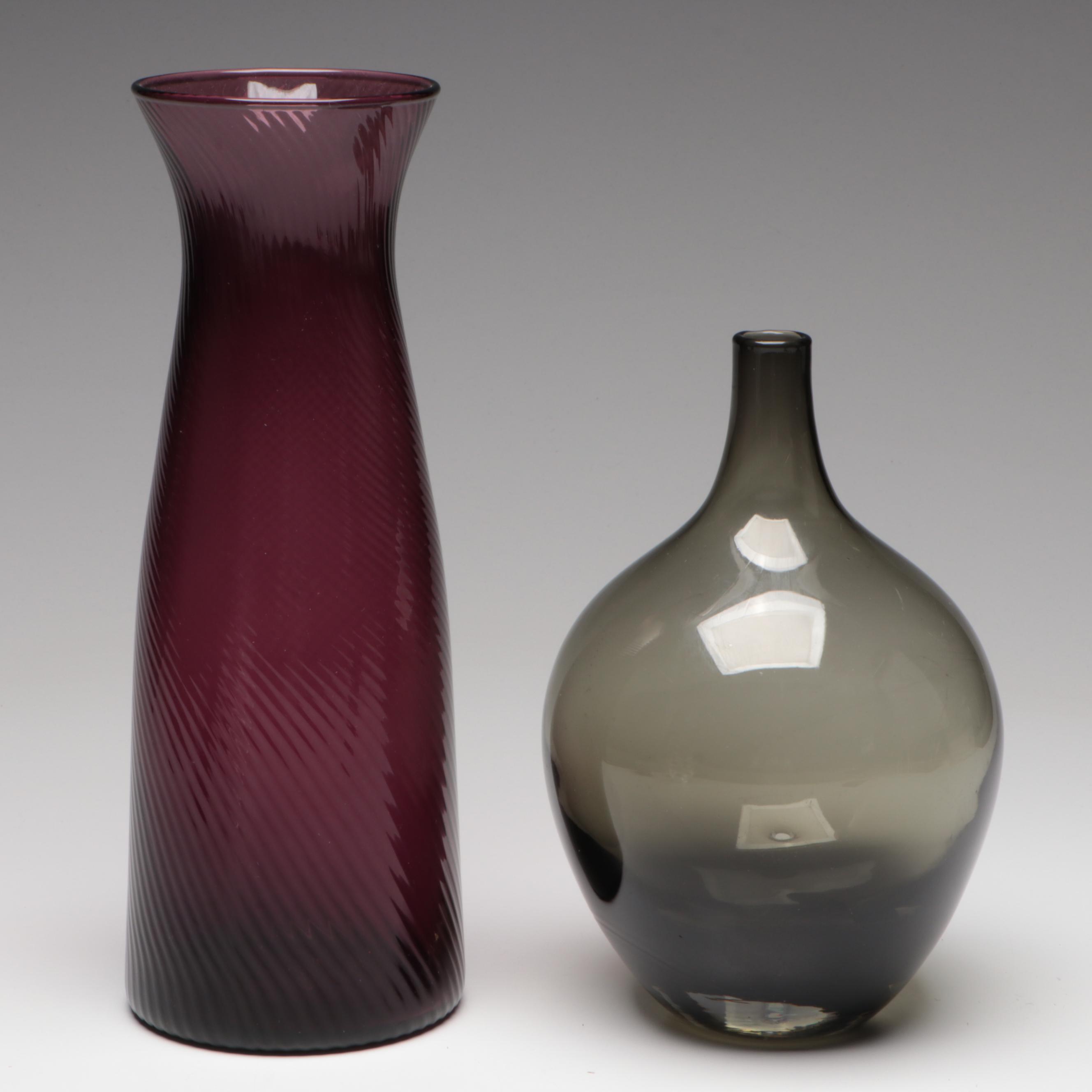 Selezione with Other Glass Vases and Bowls