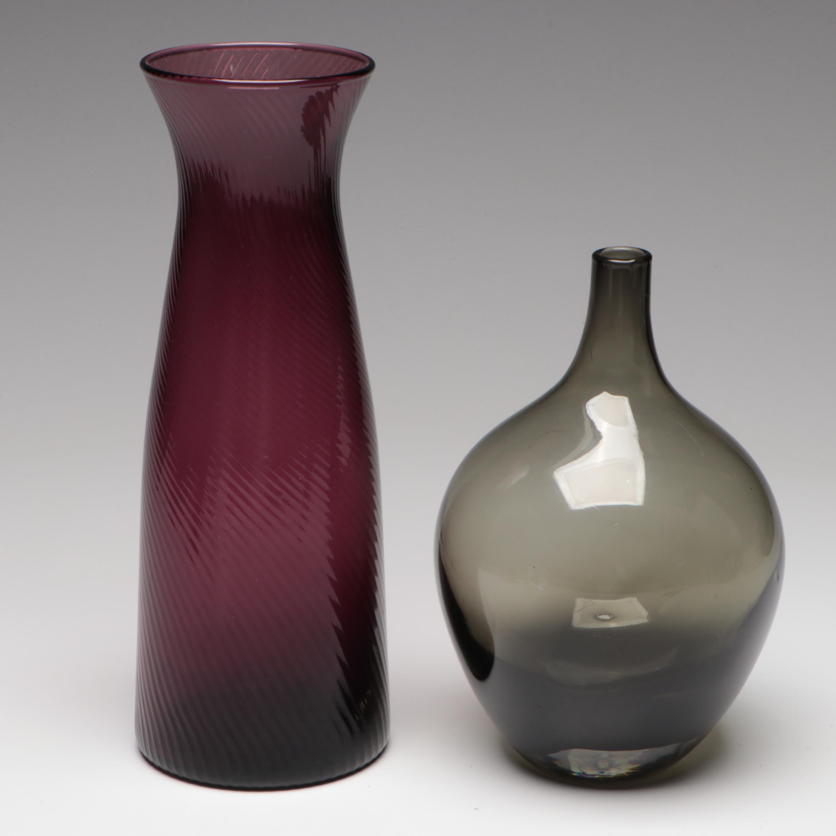 Selezione with Other Glass Vases and Bowls