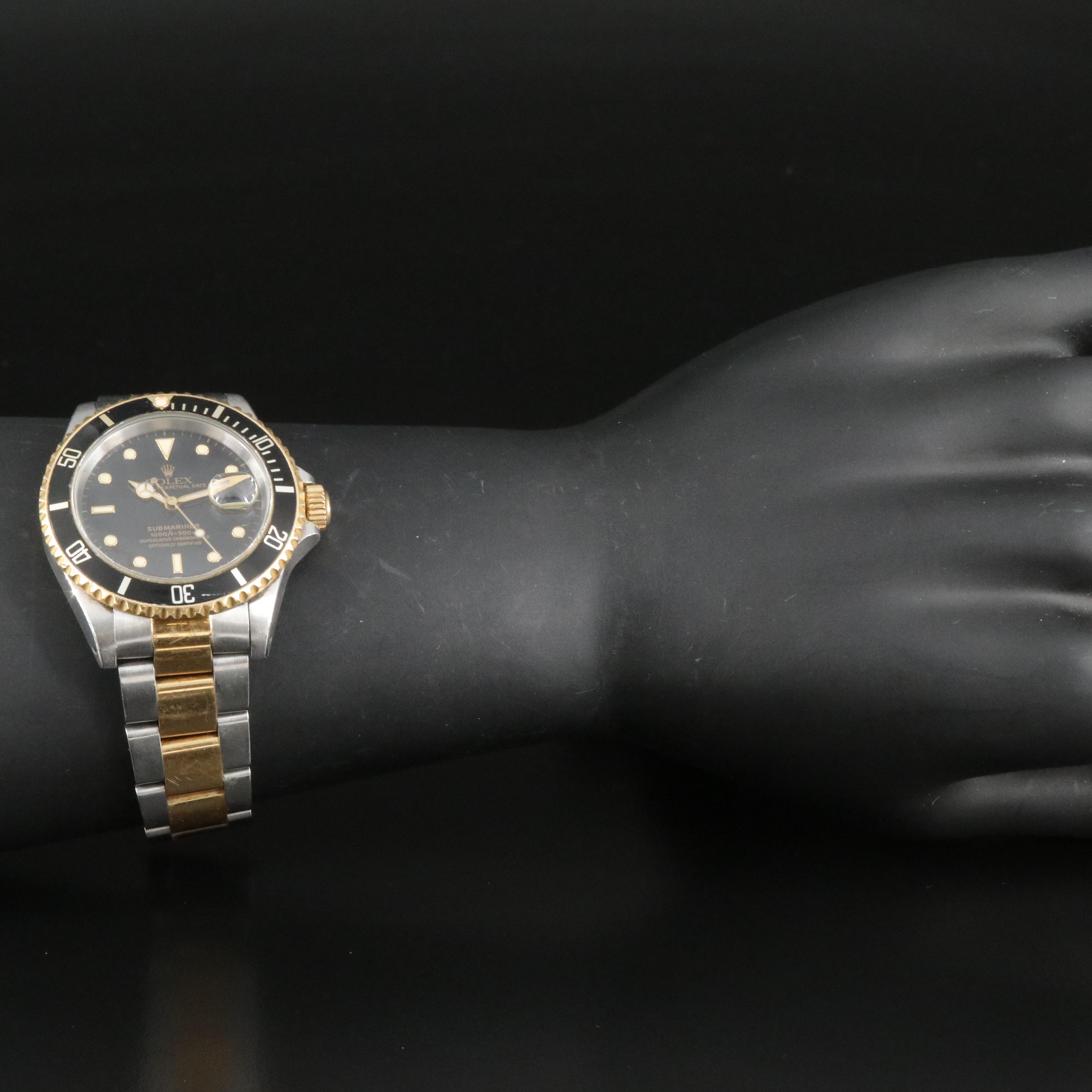 1991 Rolex Submariner Date Watch