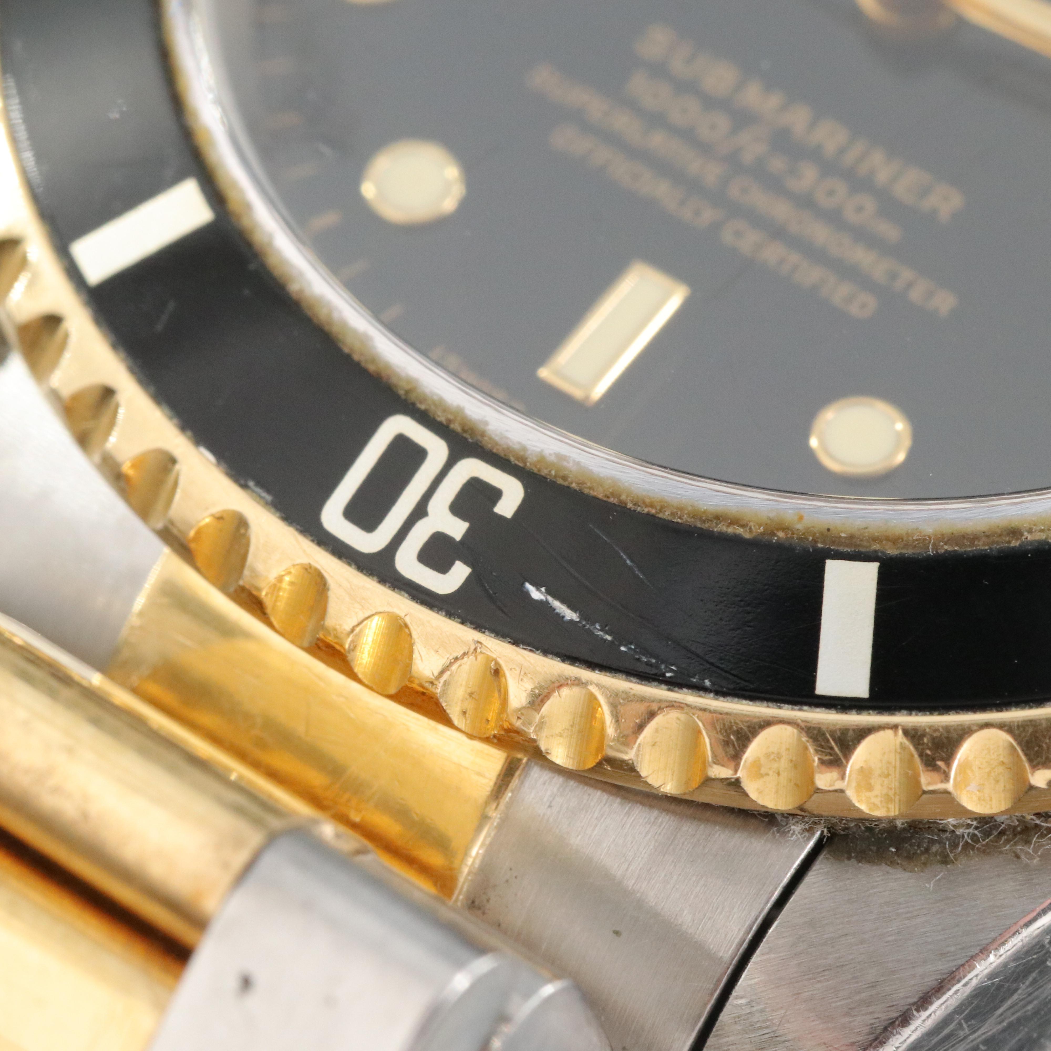 1991 Rolex Submariner Date Watch