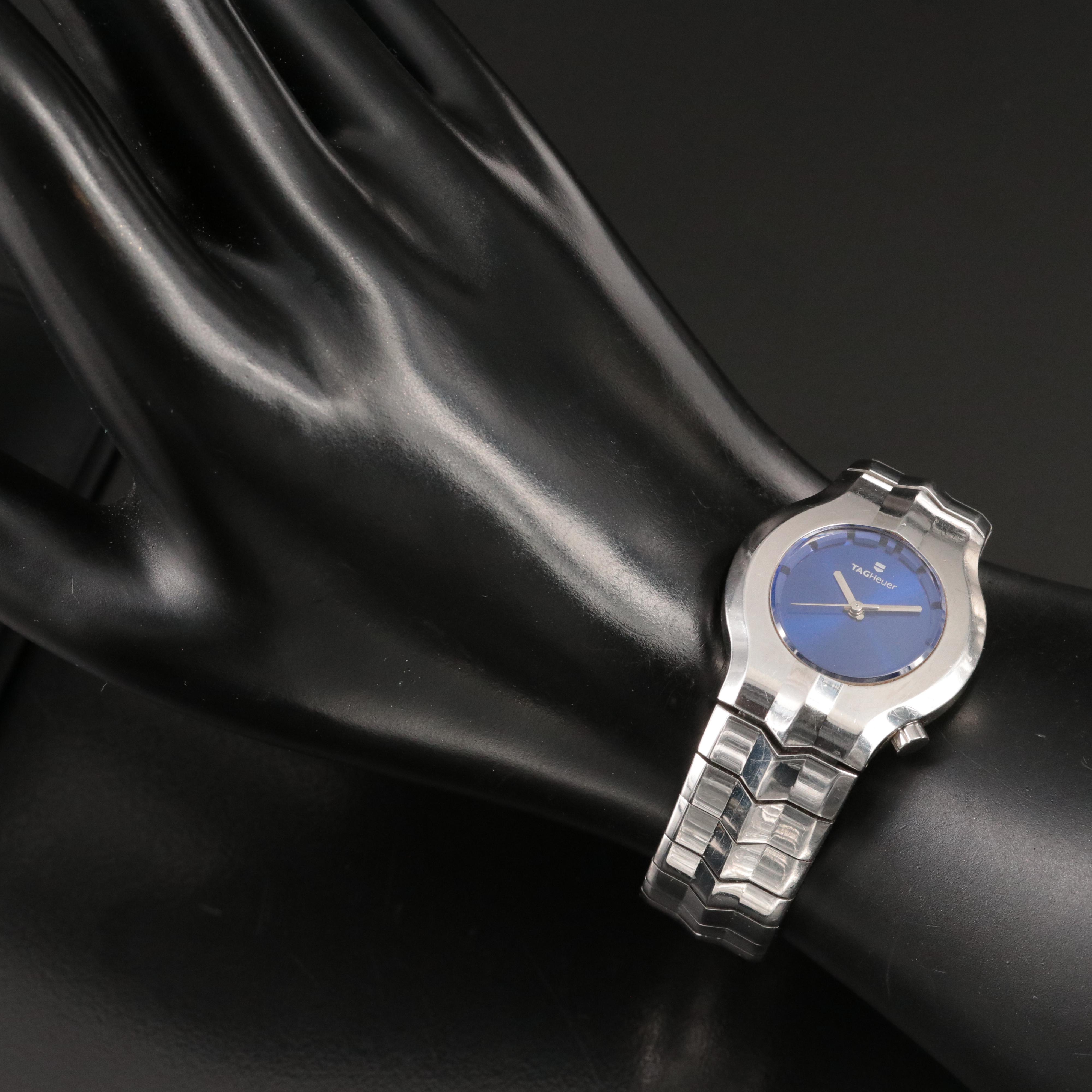 TAG Heuer Alter Ego Blue Dial Stainless Steel Watch