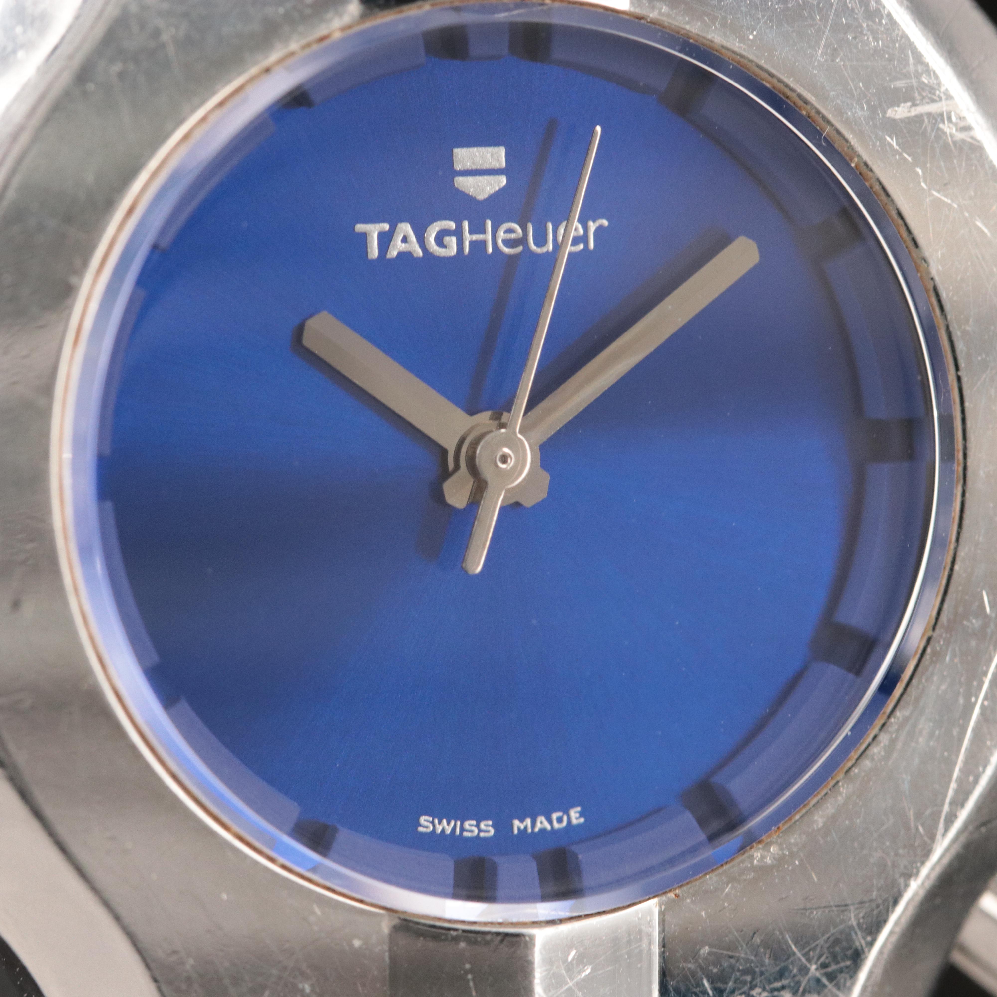 TAG Heuer Alter Ego Blue Dial Stainless Steel Watch
