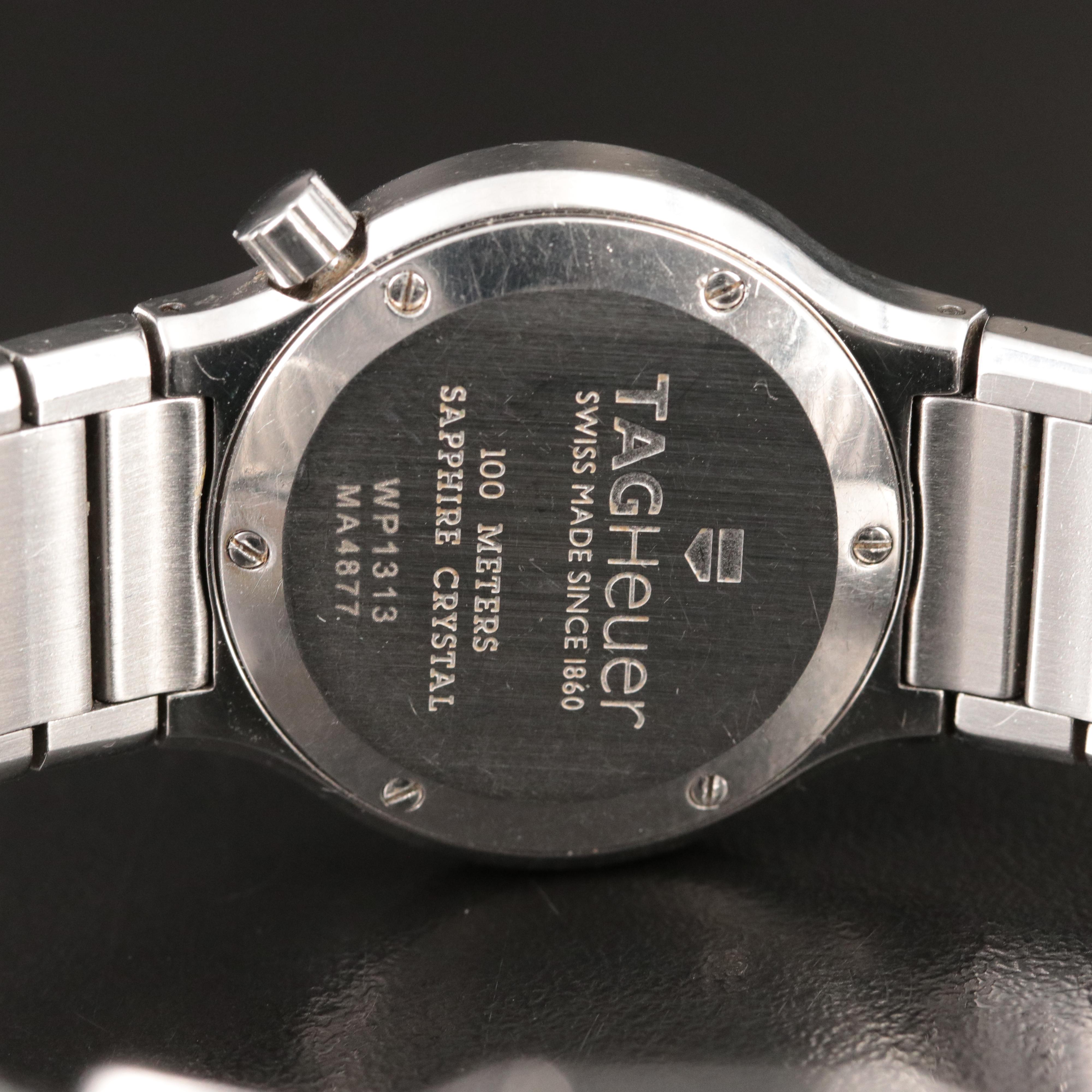 TAG Heuer Alter Ego Blue Dial Stainless Steel Watch