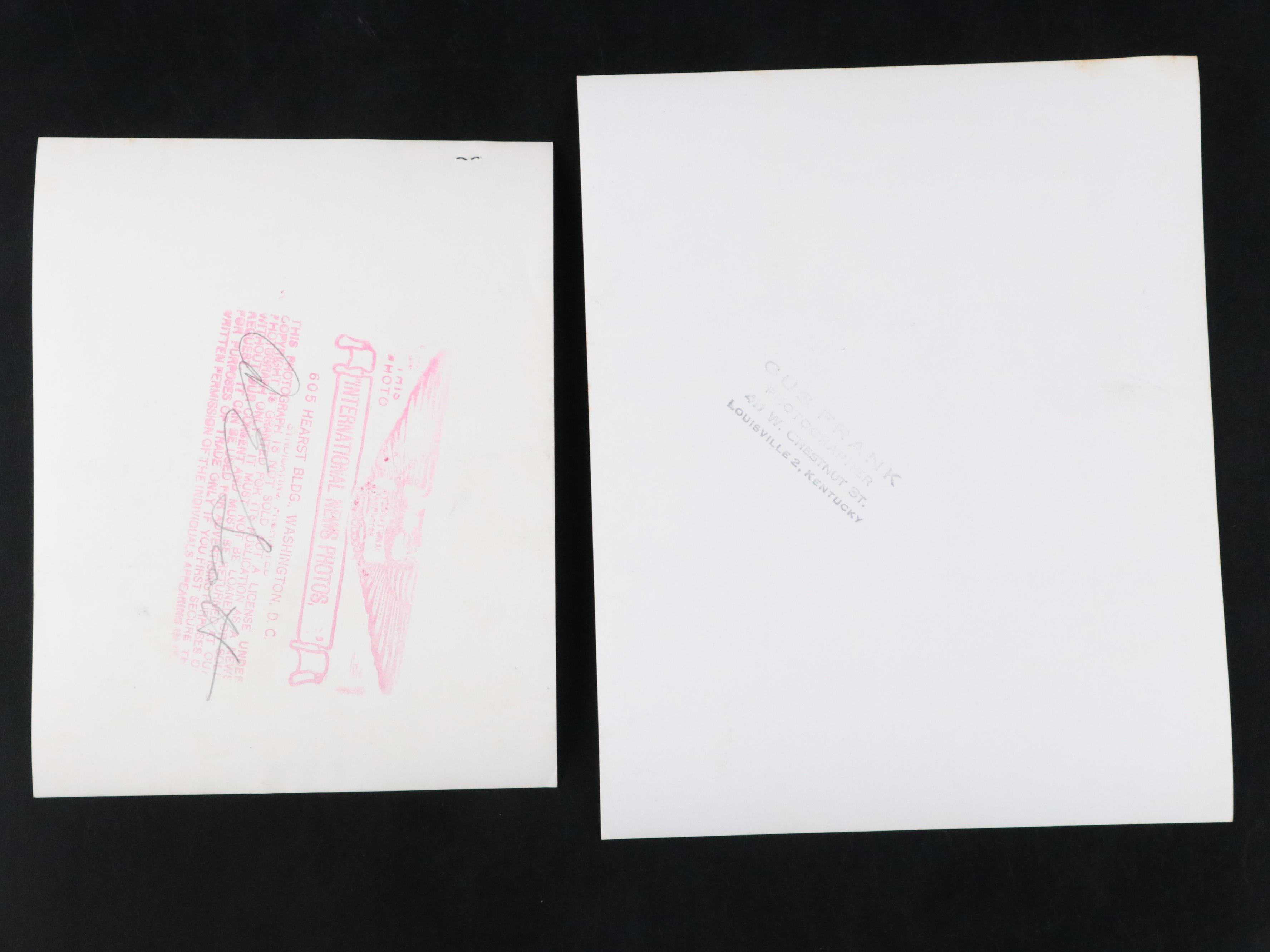 Photos of A. B. "Happy" Chandler's Governor and Presidential Campaigns and More