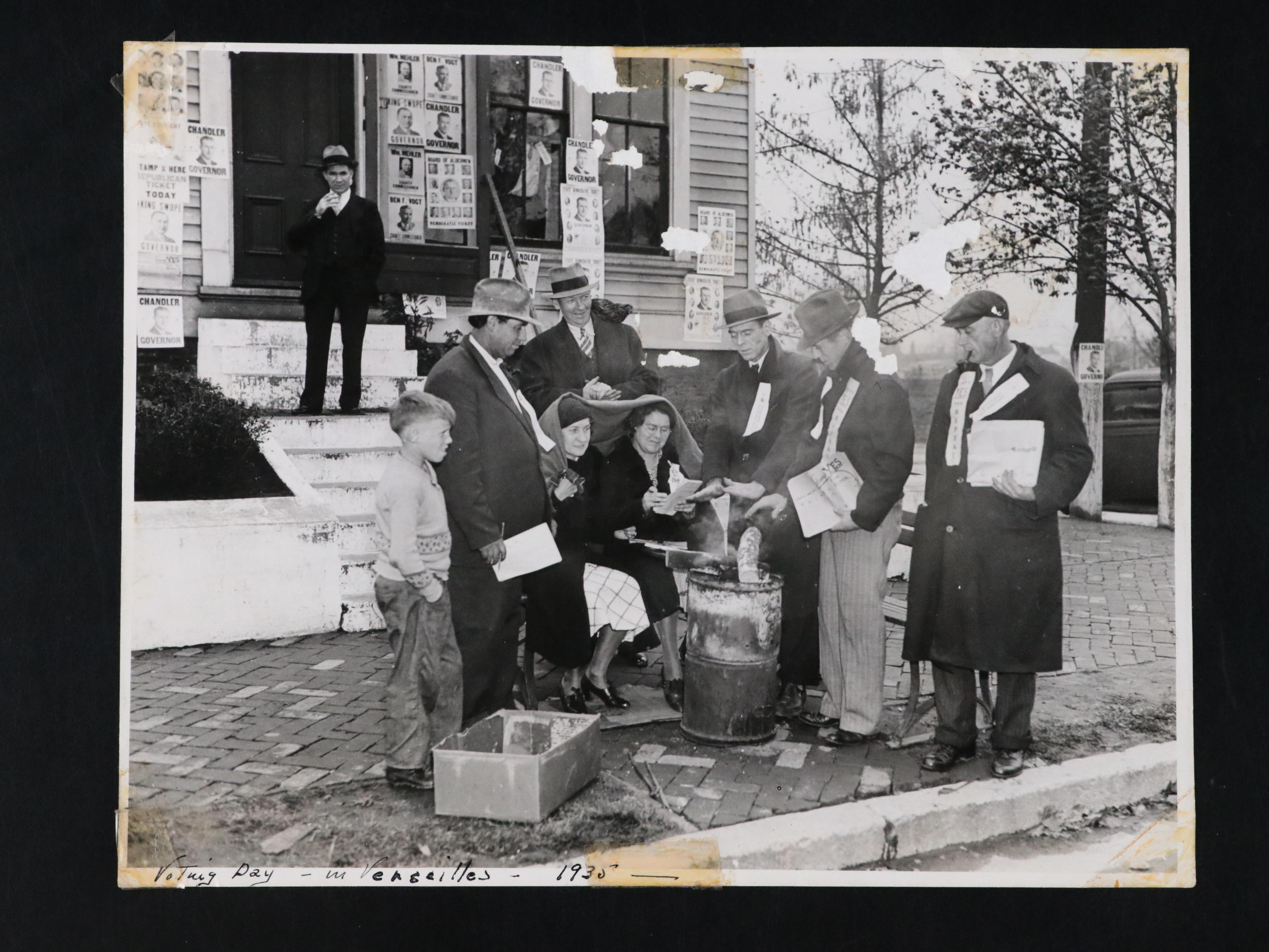 Photos of A. B. "Happy" Chandler's Governor and Presidential Campaigns and More