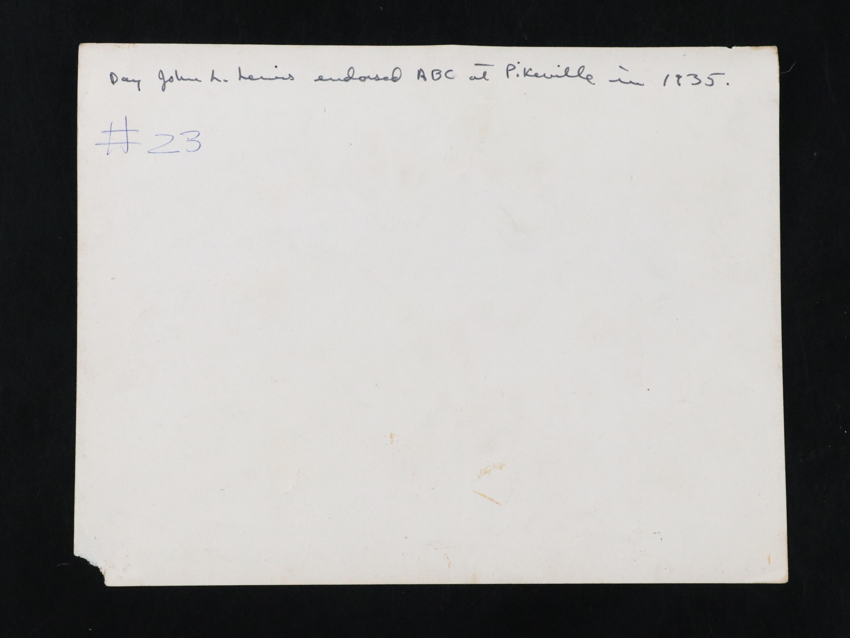 Photos of A. B. "Happy" Chandler's Governor and Presidential Campaigns and More