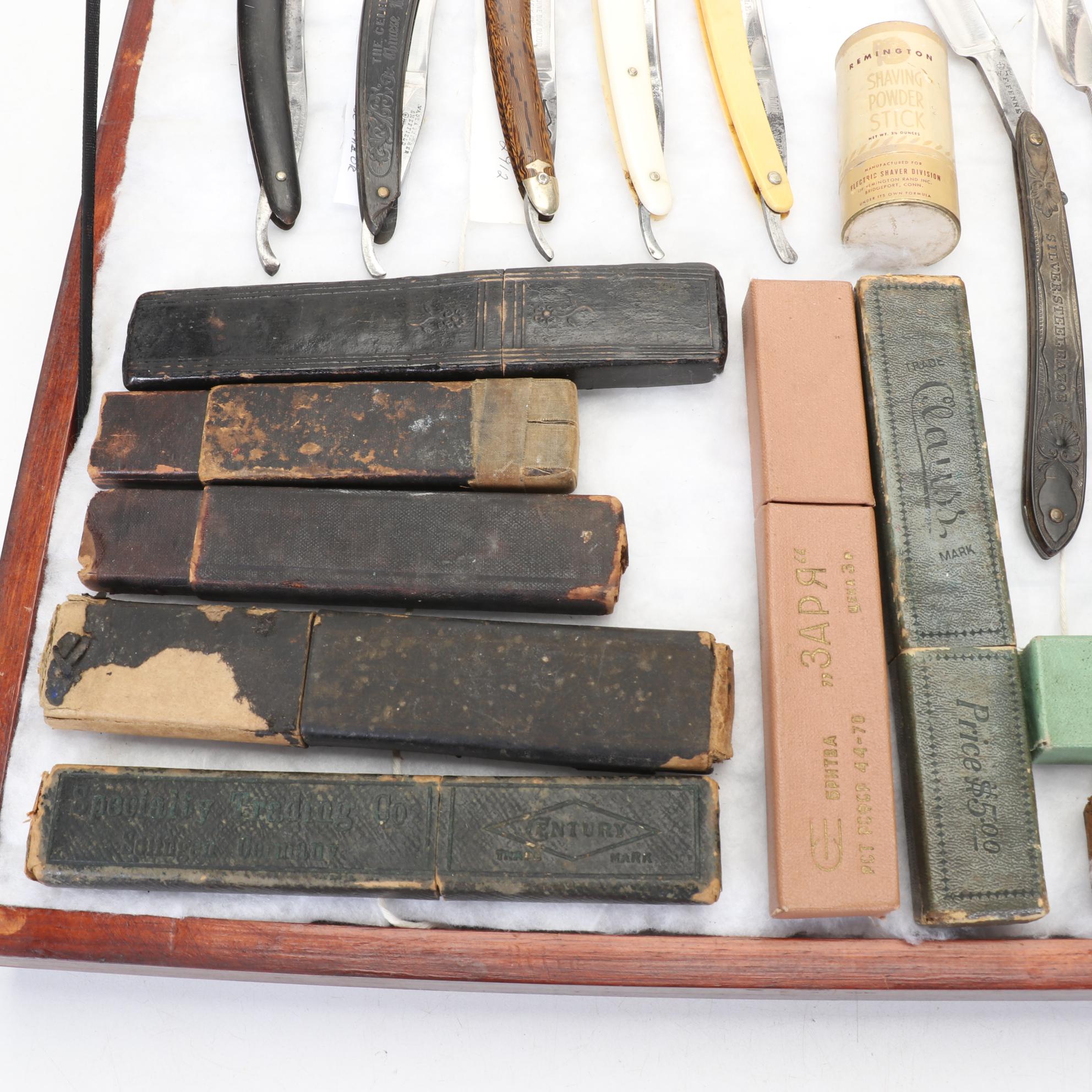 Antique and Vintage Straight Razor Collection