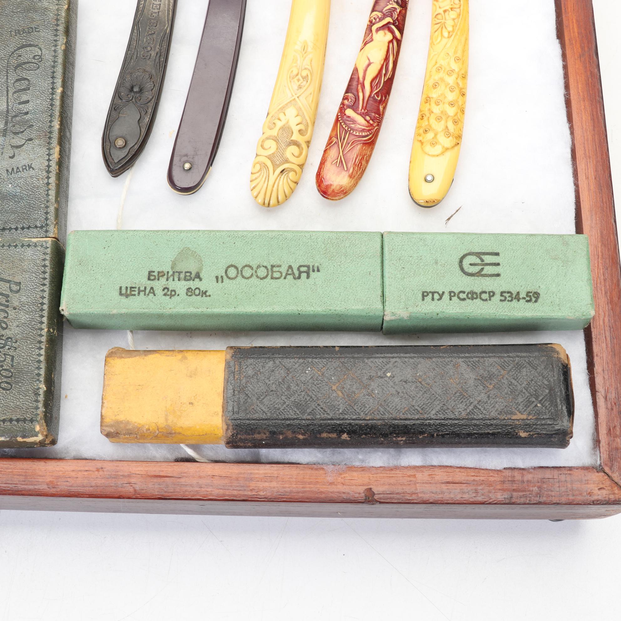 Antique and Vintage Straight Razor Collection