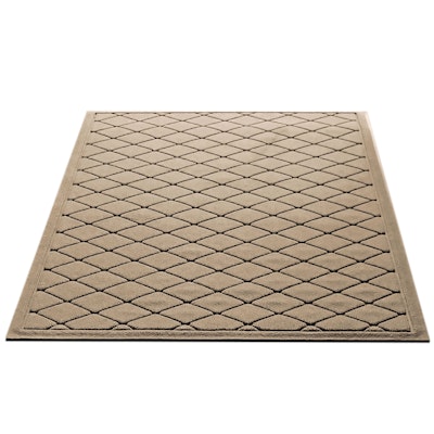 2'10 x 4'4 Water Absorbing Floor Guard Doormat in Camel