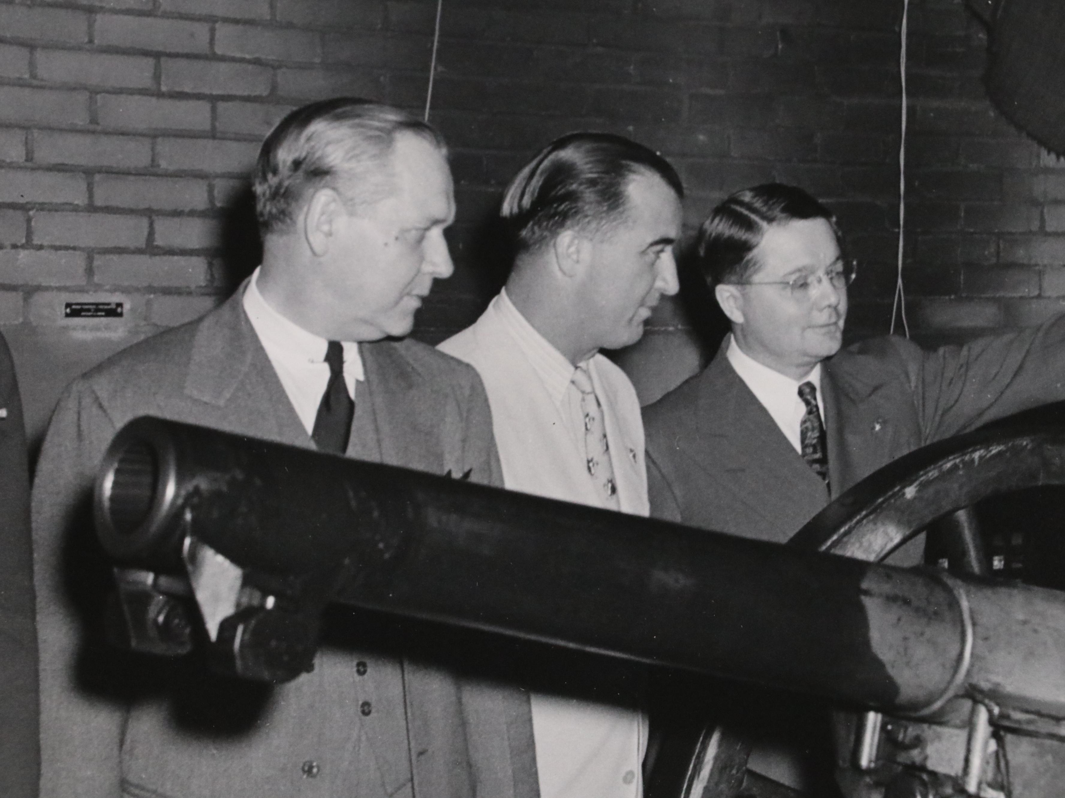 Photos of A. B. "Happy" Chandler Inspecting U.S. Military Equipment, Mid-20th C.