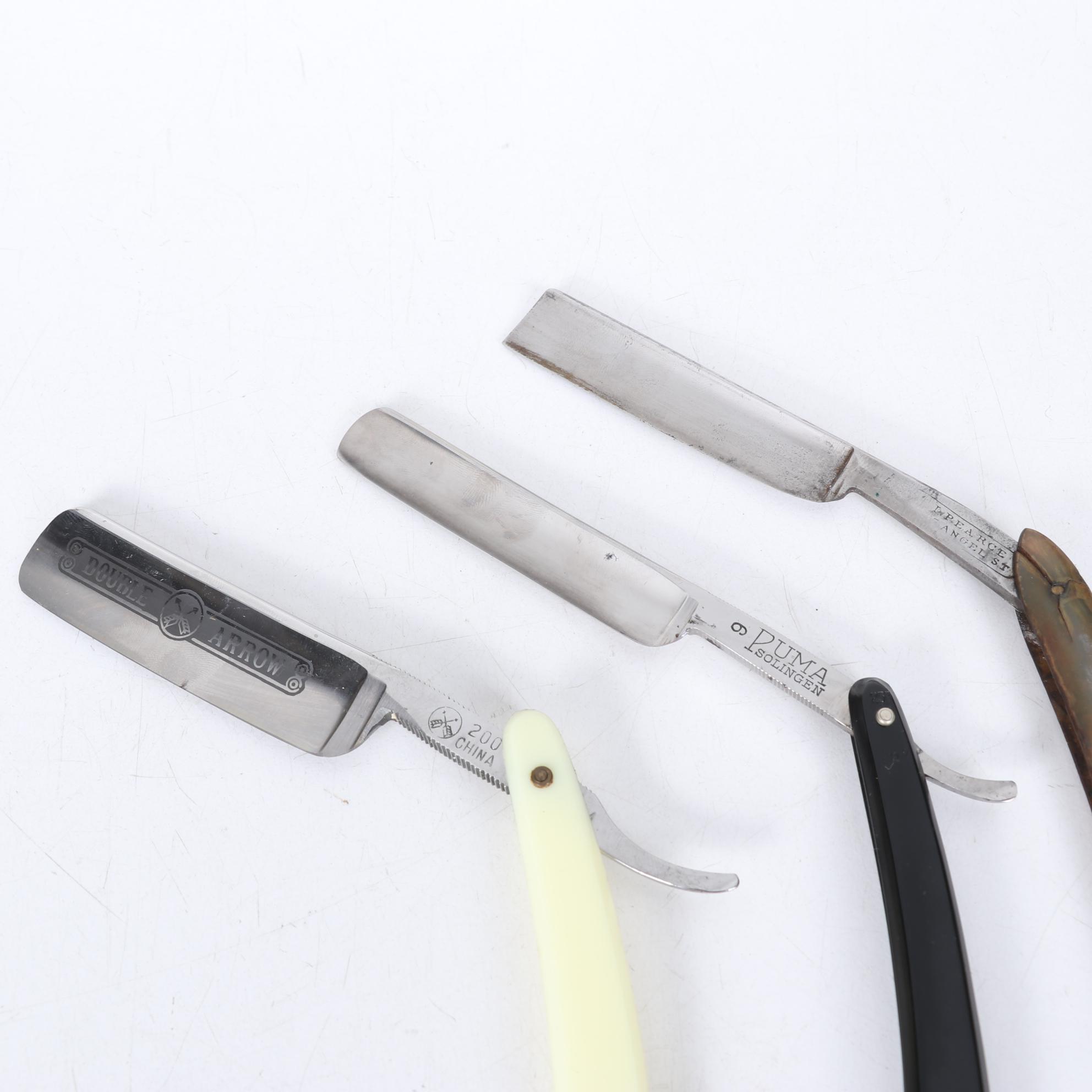 International Straight Razor Collection with Strops